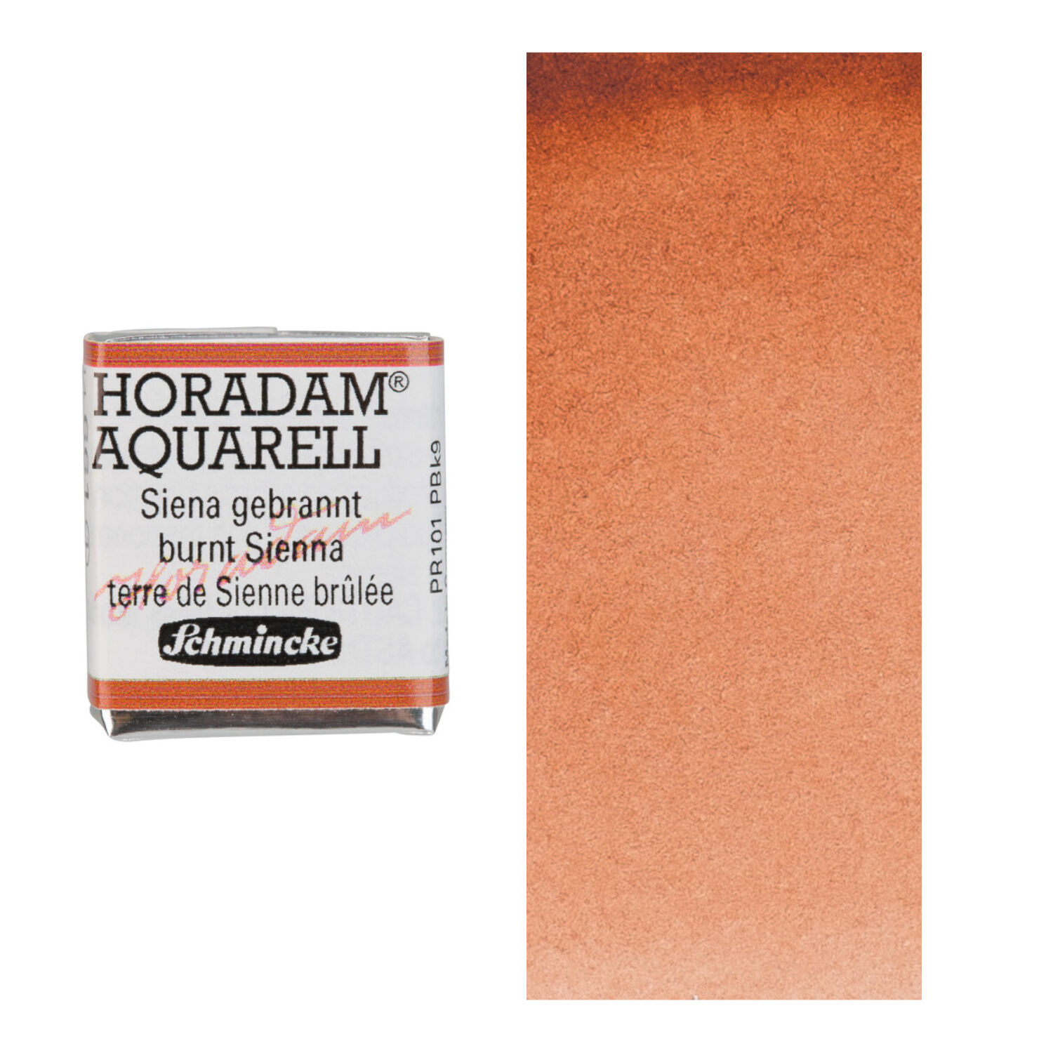 Horadam Aquarell 1/2 Npfchen, Siena gebrannt