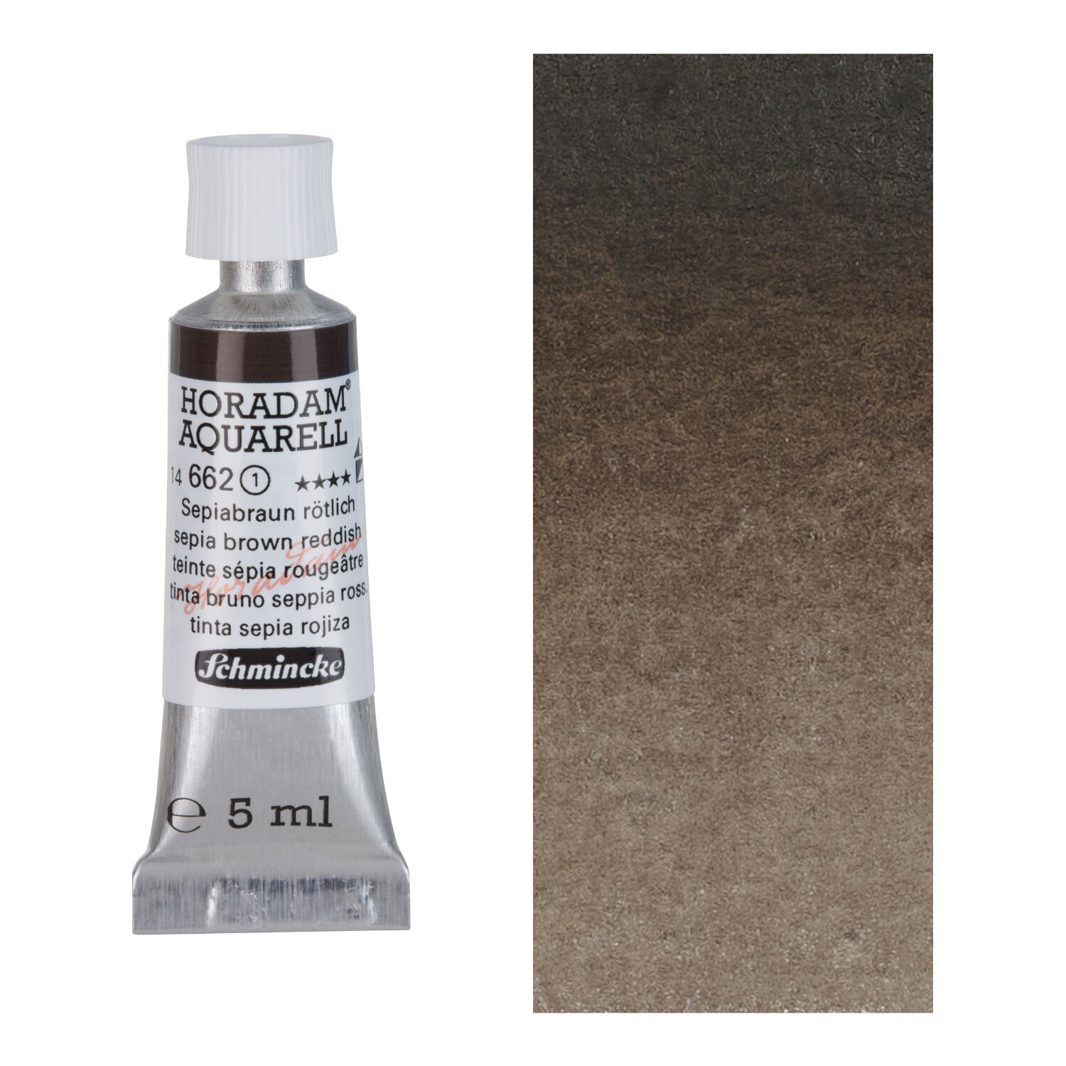 NEU Horadam Aquarell, Sepiabraun rtlich, Tube 5ml