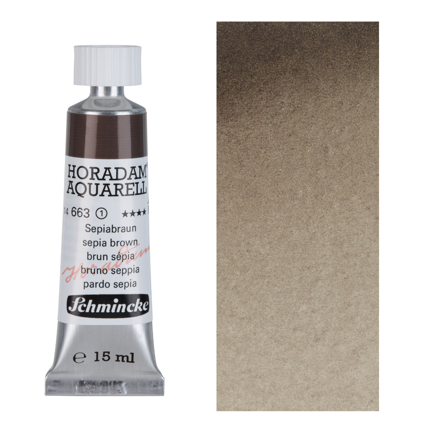 HORADAM AQUARELL, Sepiabraun, Tube, 15 ml