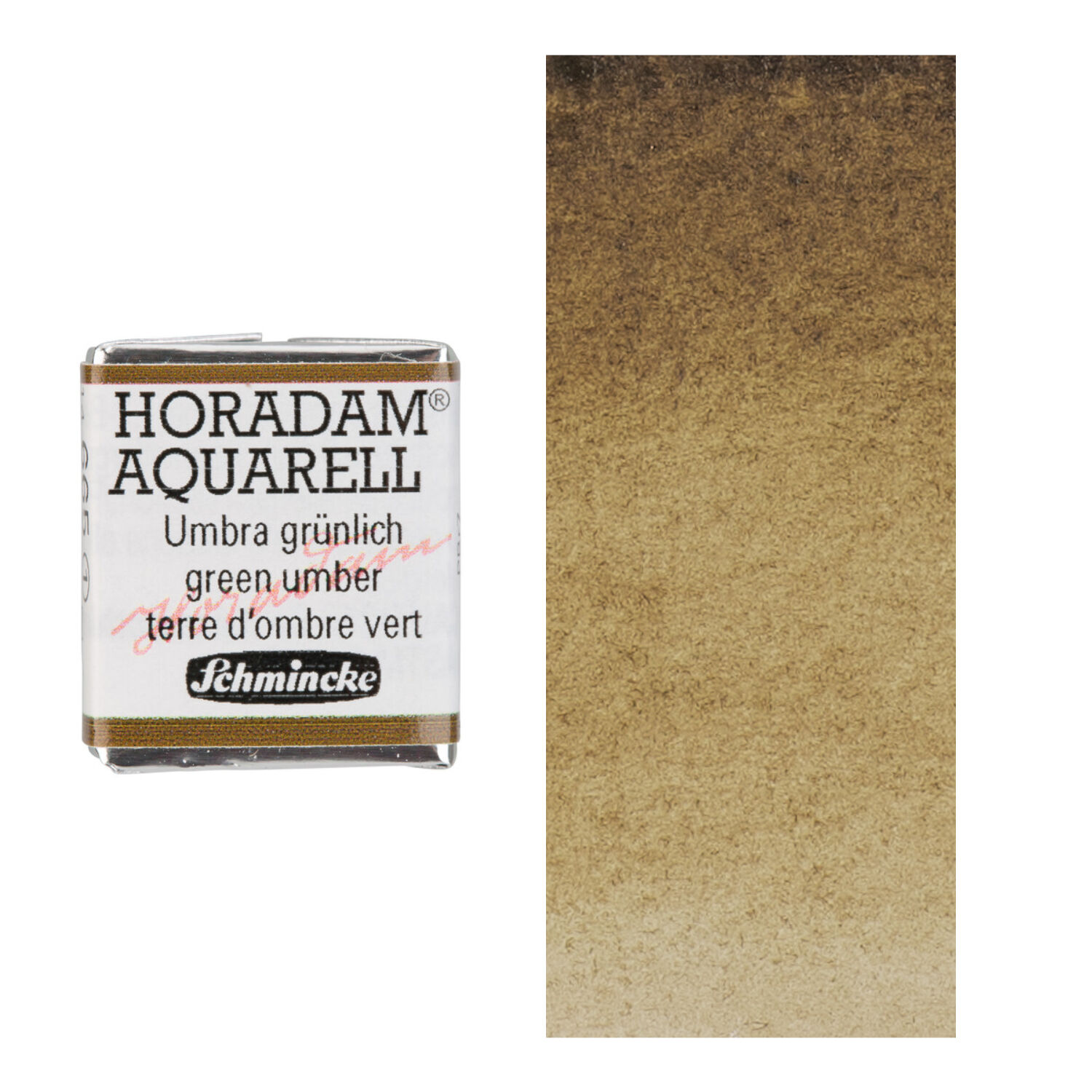 Horadam Aquarell, 1/2 Npfchen, Umbra grnlich
