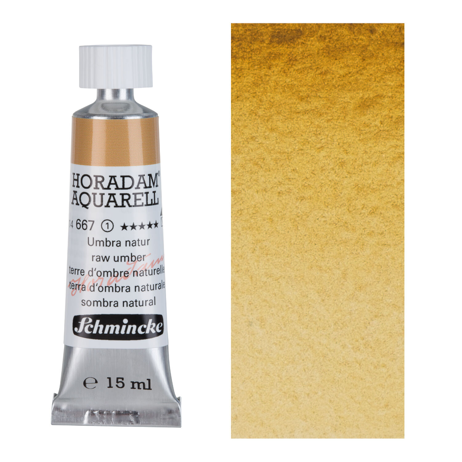 HORADAM AQUARELL, Umbra Natur, Tube, 15 ml