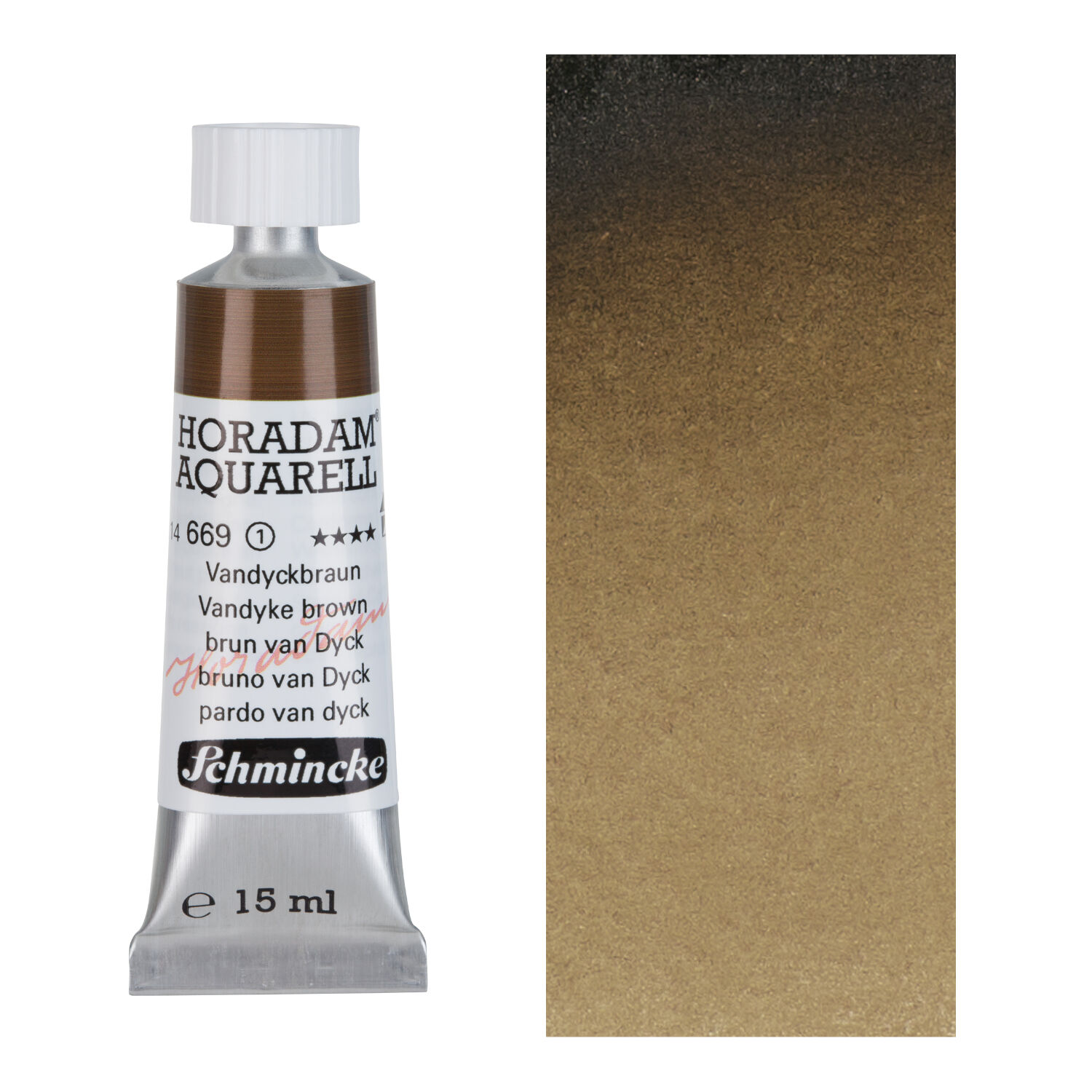 HORADAM AQUARELL, Vandyckbraun, Tube, 15 ml