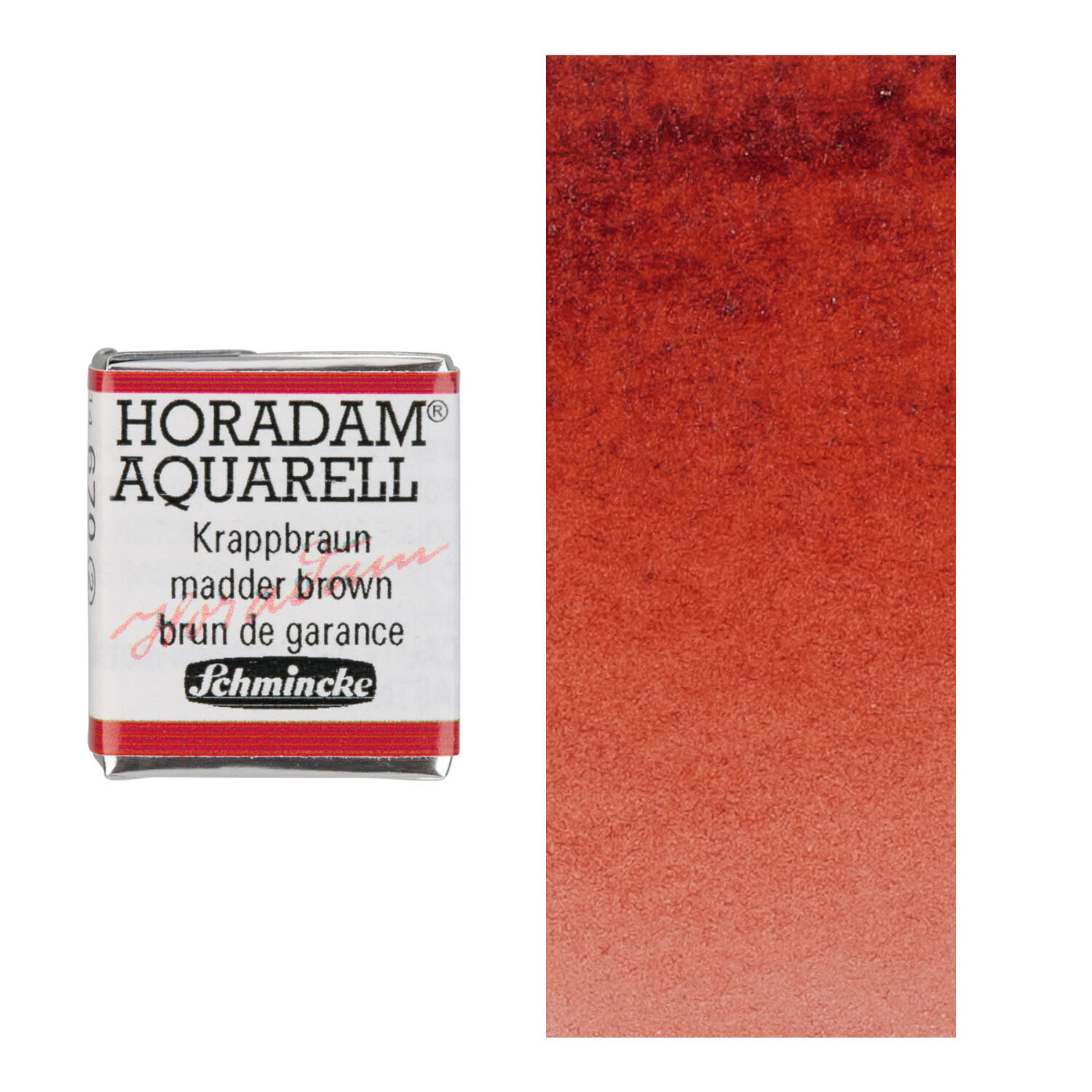 Horadam Aquarell 1/2 Npfchen, Krappbraun