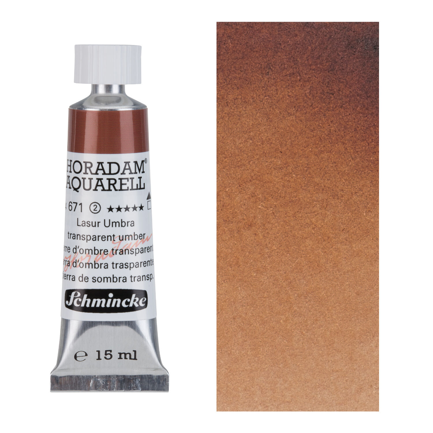 HORADAM AQUARELL, Lasur Umbra, Tube 15ml