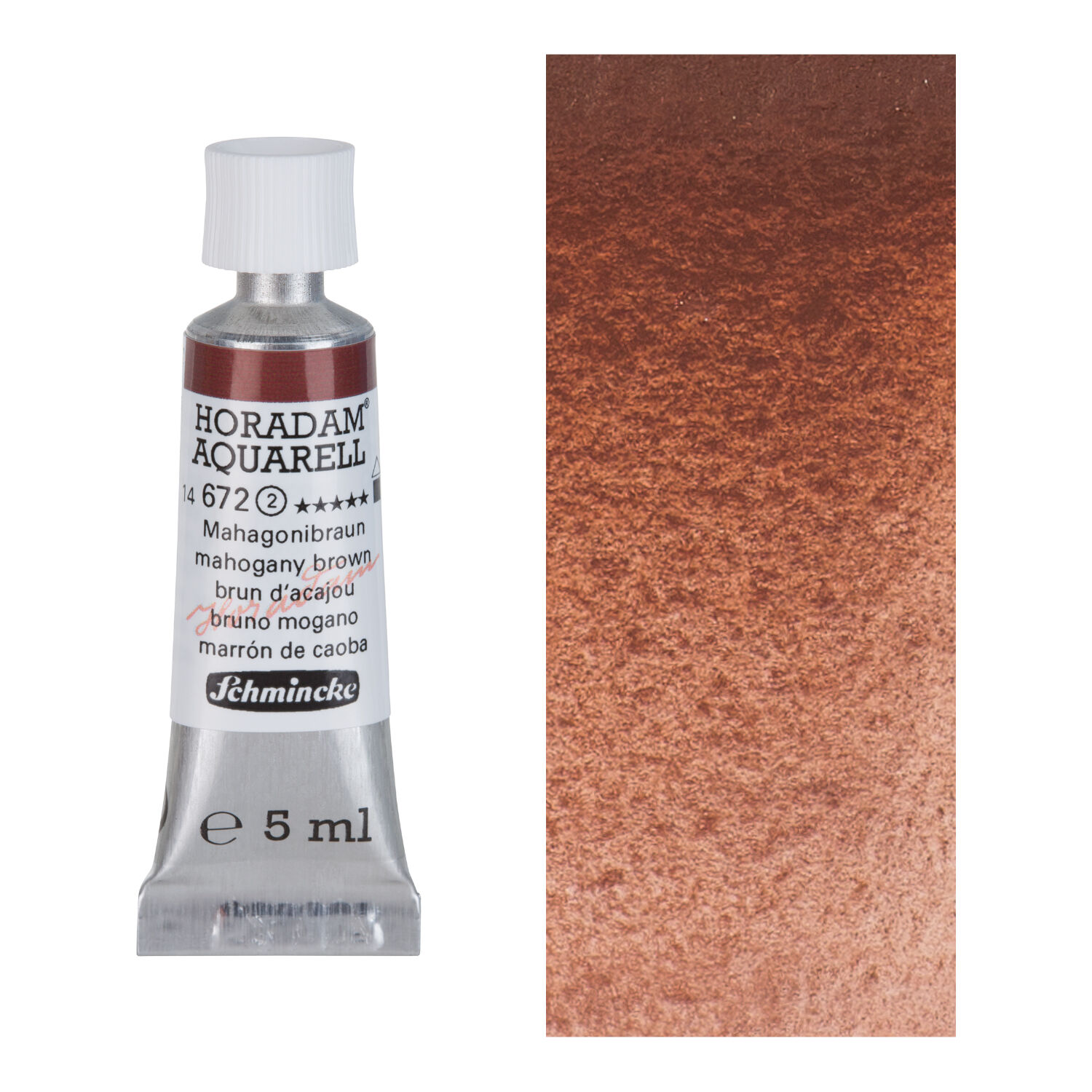 HORADAM AQUARELL, Mahagonibraun, Tube 5ml