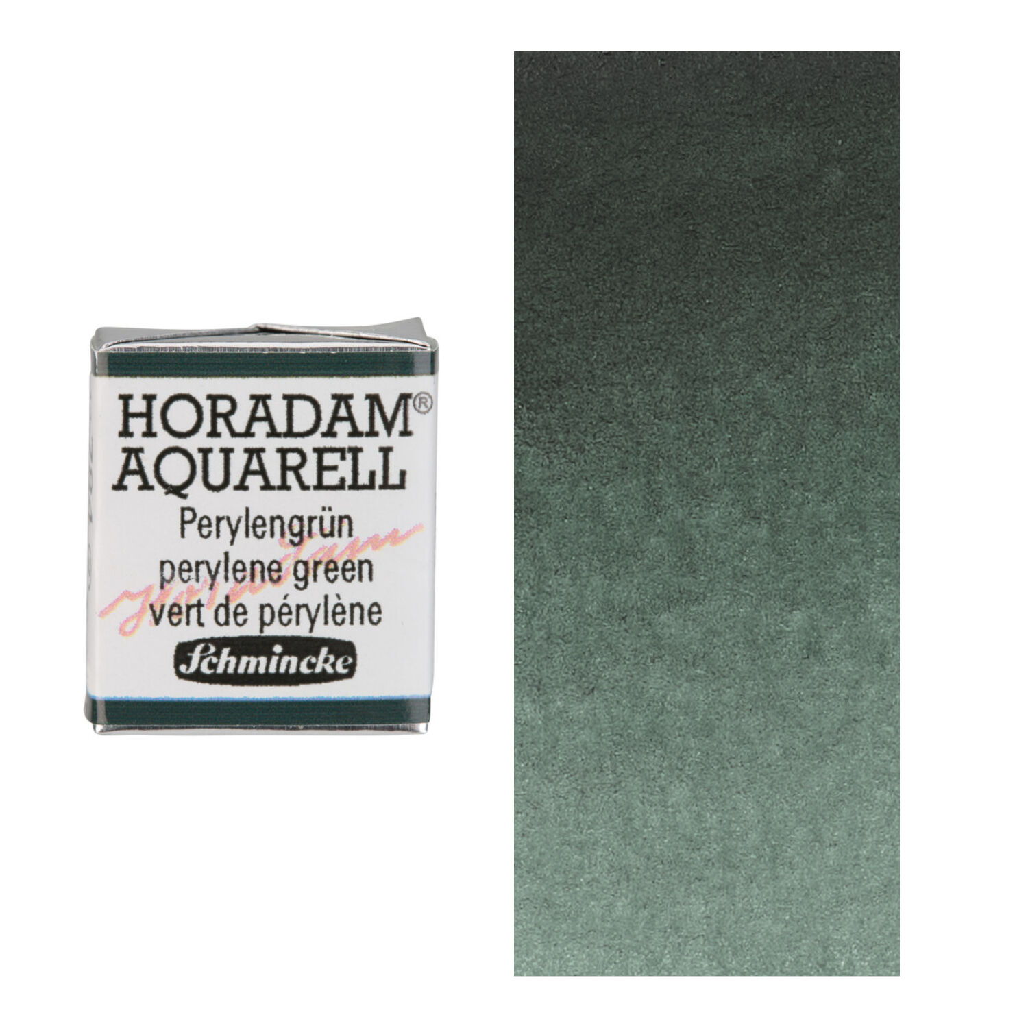 Horadam Aquarell, 1/2 Npfchen, Perylengrn