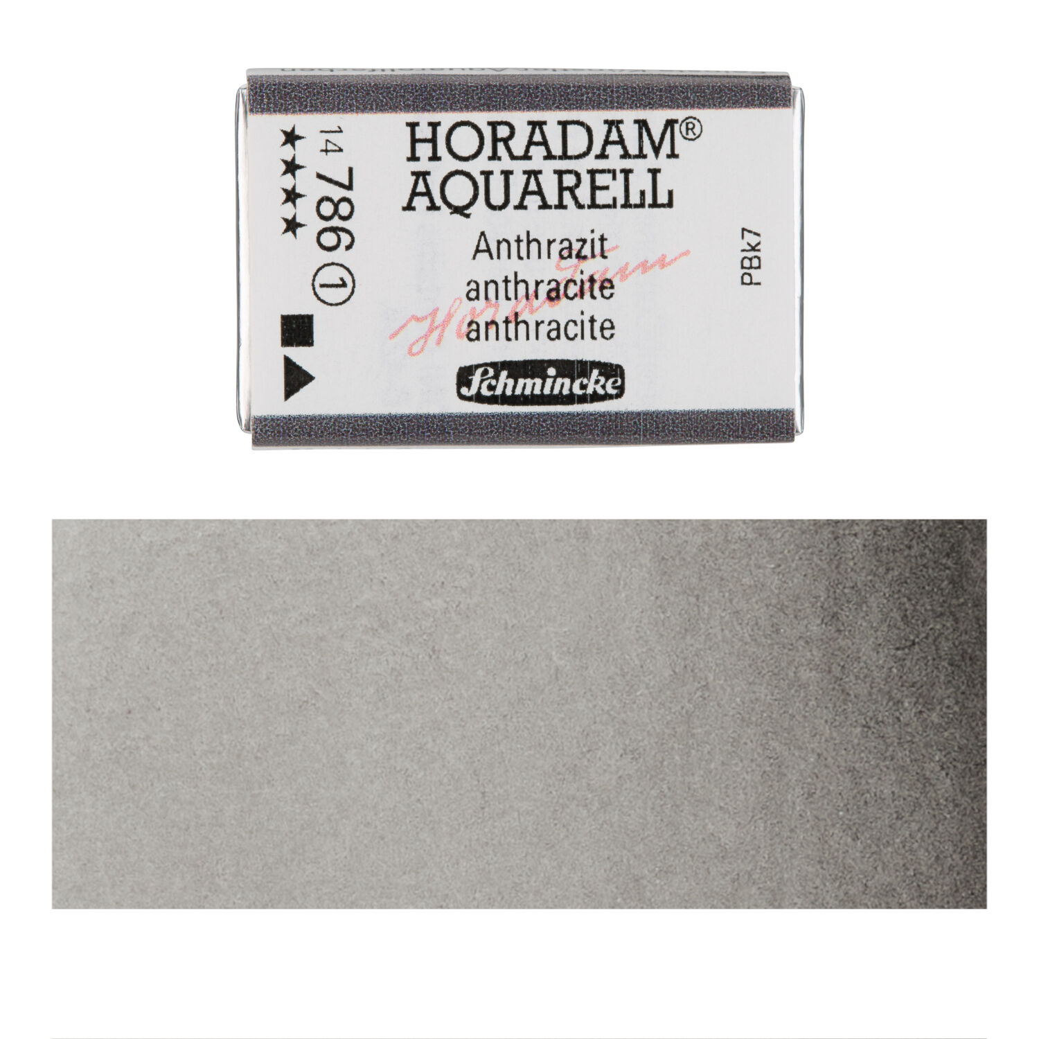 Horadam Aquarell, Anthrazit 1/1 Npfchen