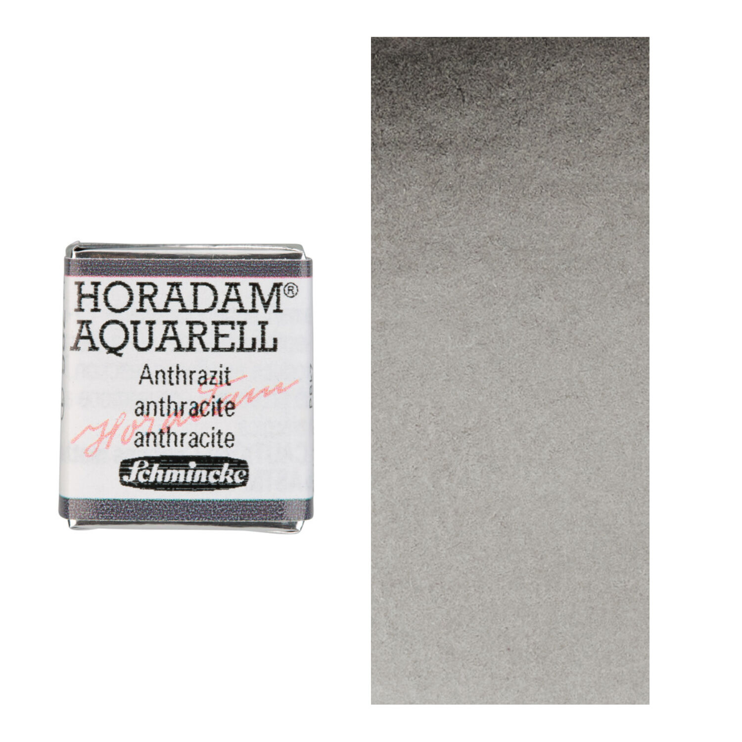 Horadam Aquarell 1/2 Npfchen, Anthrazit