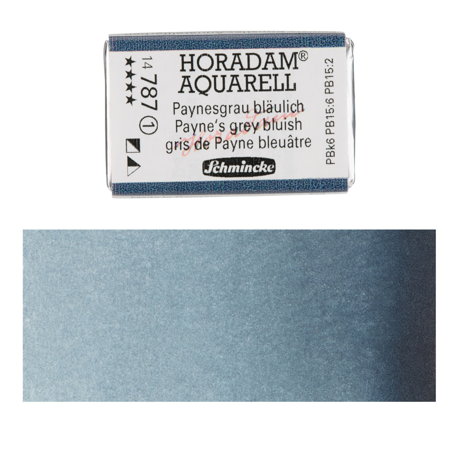 Horadam Aquarell, Paynesgrau blulich 1/1 Npfchen