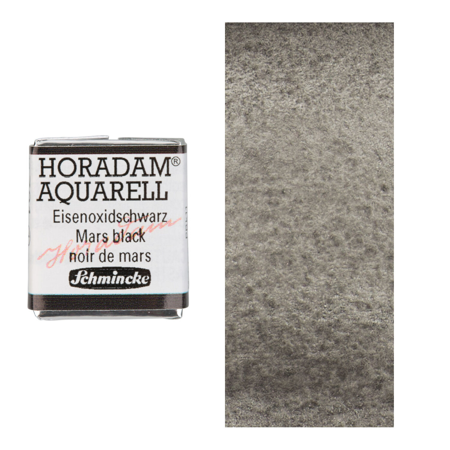 Horadam Aquarell 1/2 Npfchen Eisenoxidschwarz