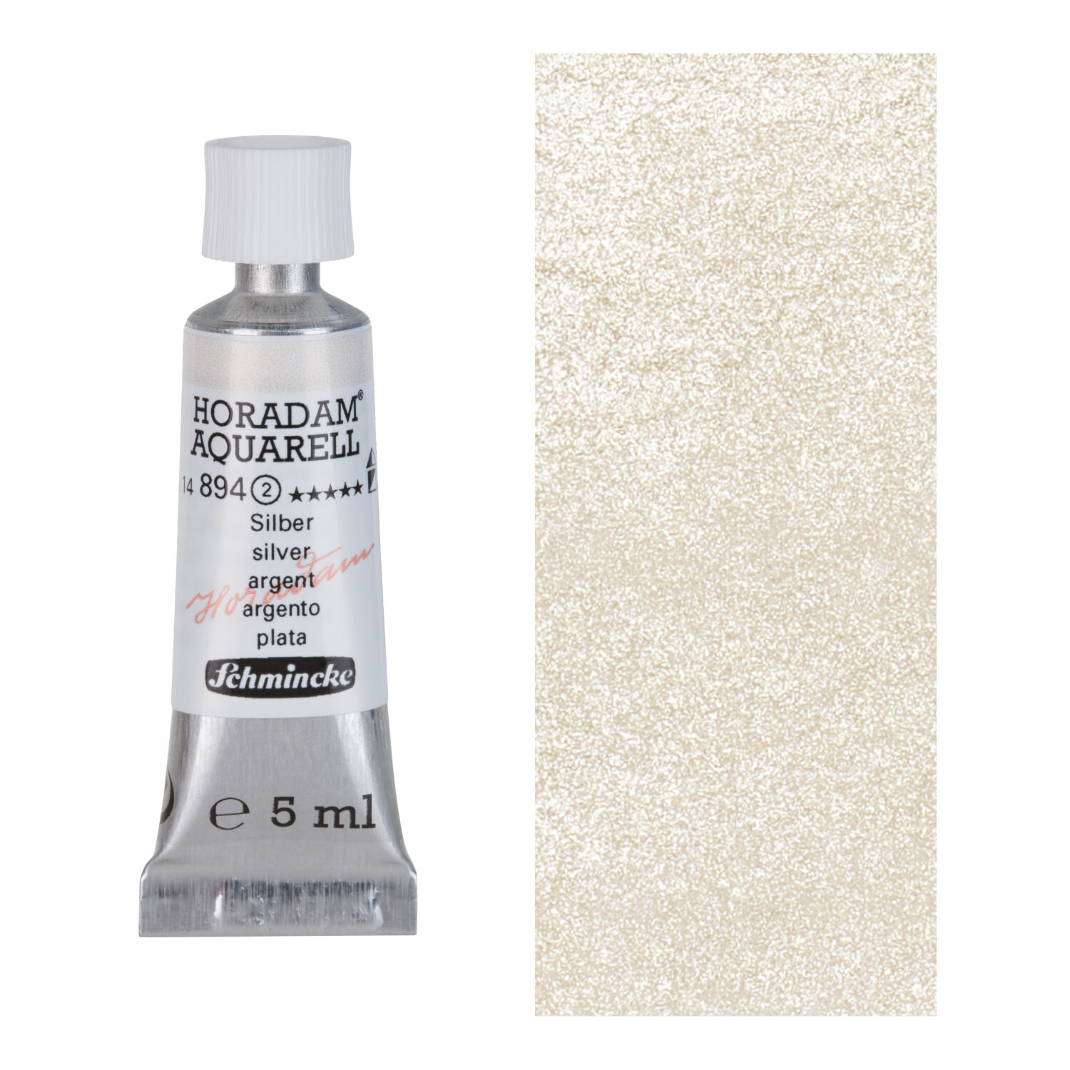 HORADAM AQUARELL, Silber, Tube, 5 ml