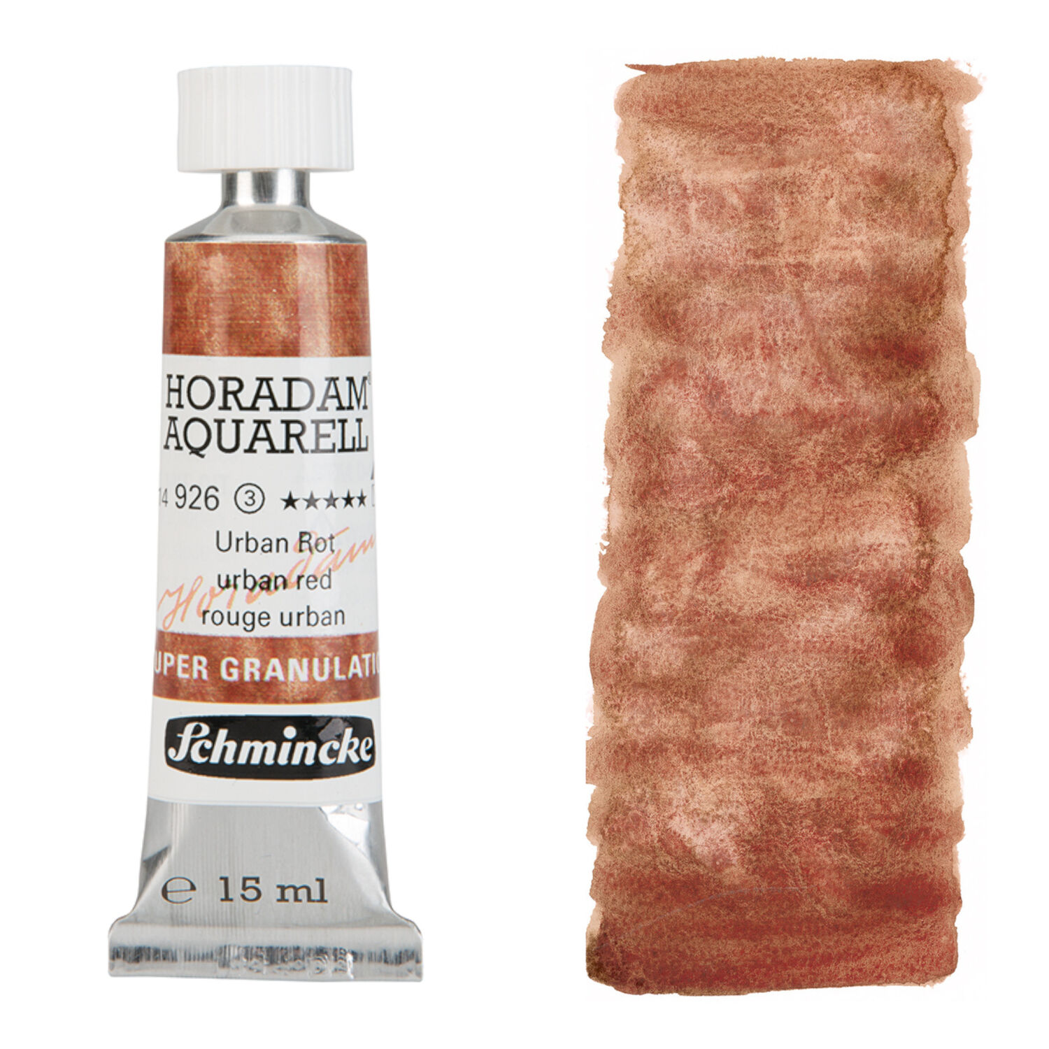 NEU Horadam Aquarell Super Granulation, Tube 15ml, Urban Rot
