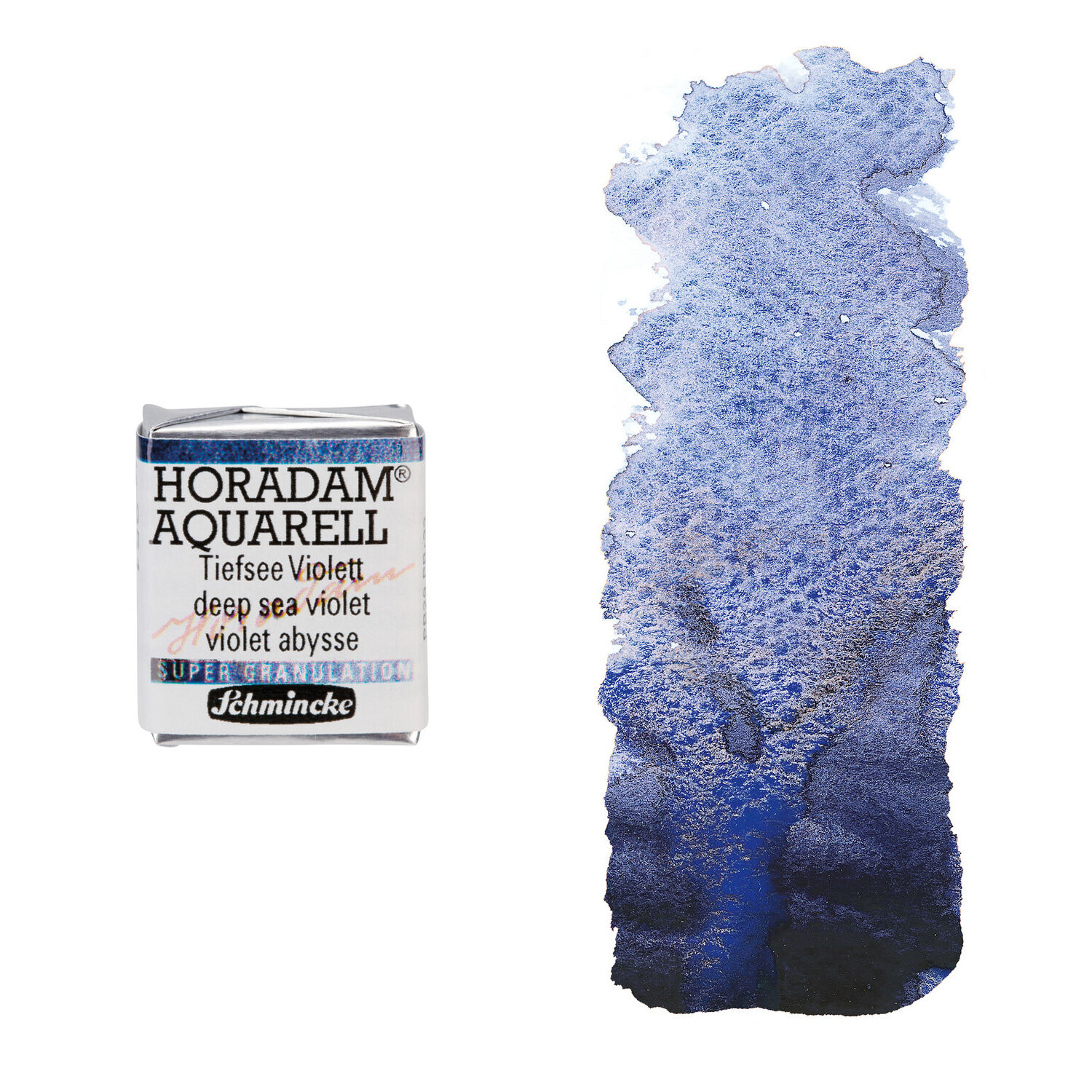 NEU Horadam Aquarell Super Granulation, 1/2 Npfchen, Tiefsee Violett