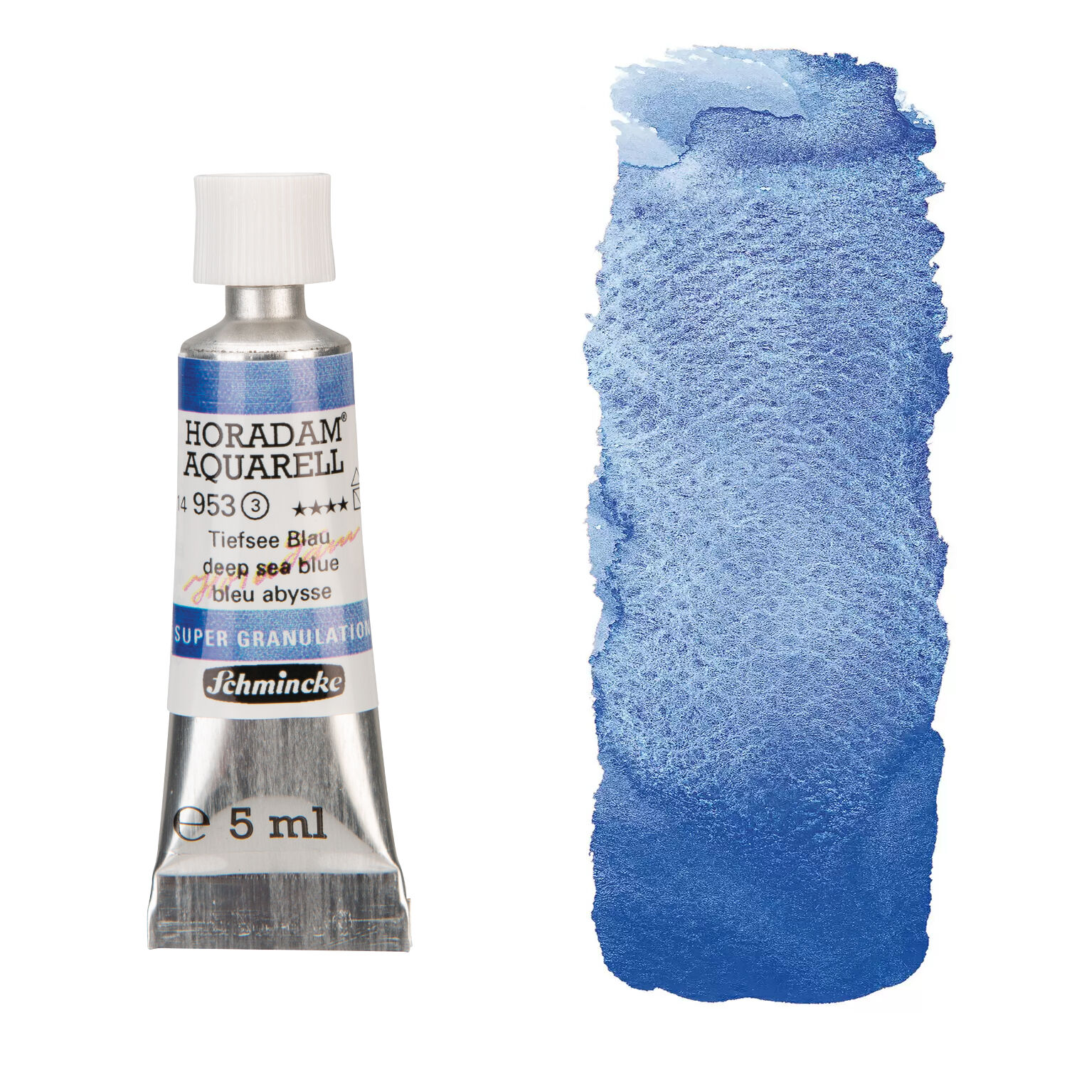 NEU Horadam Aquarell Super Granulation 5 ml, Tiefsee Blau