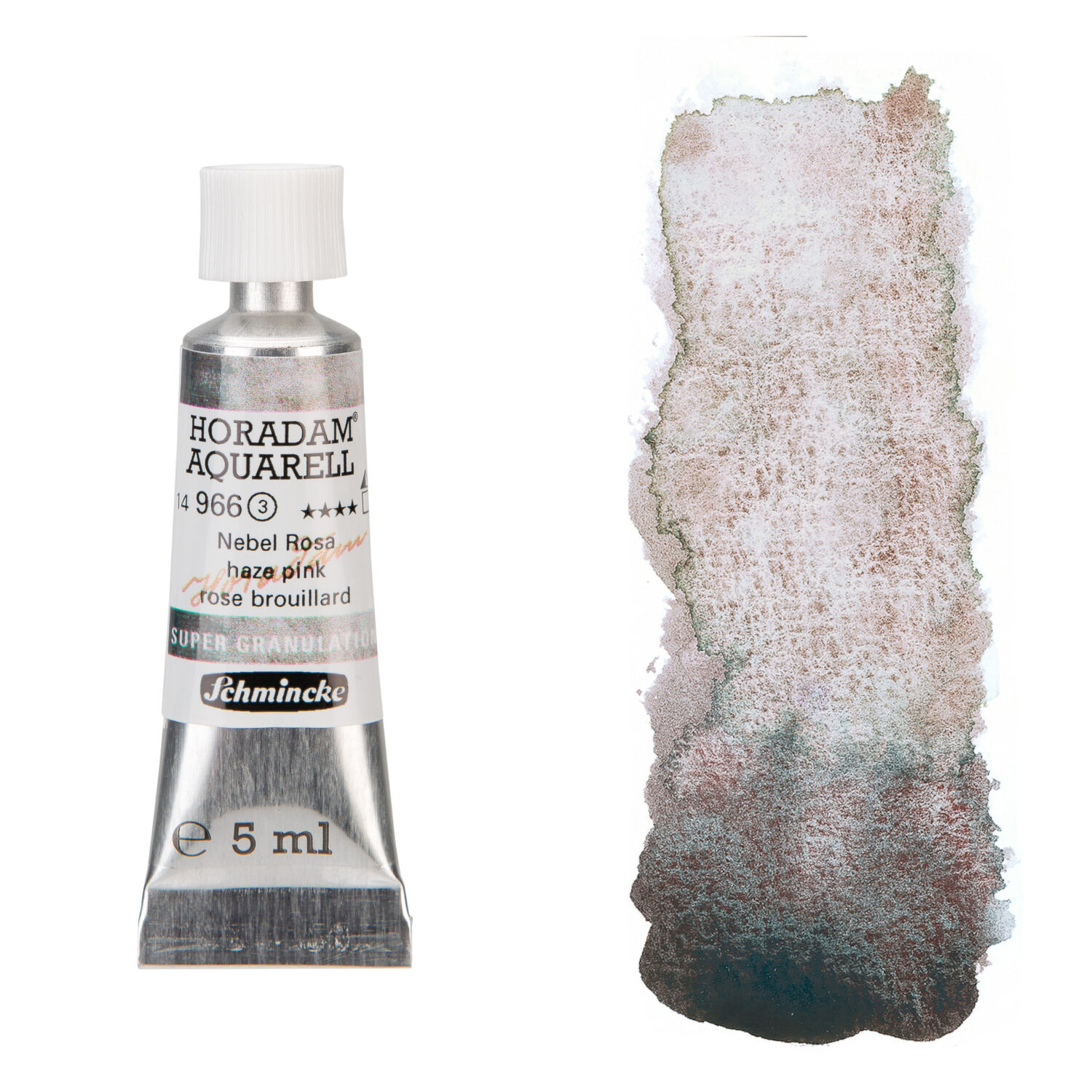 NEU Horadam Aquarell Super Granulation 5 ml, Nebel Rosa