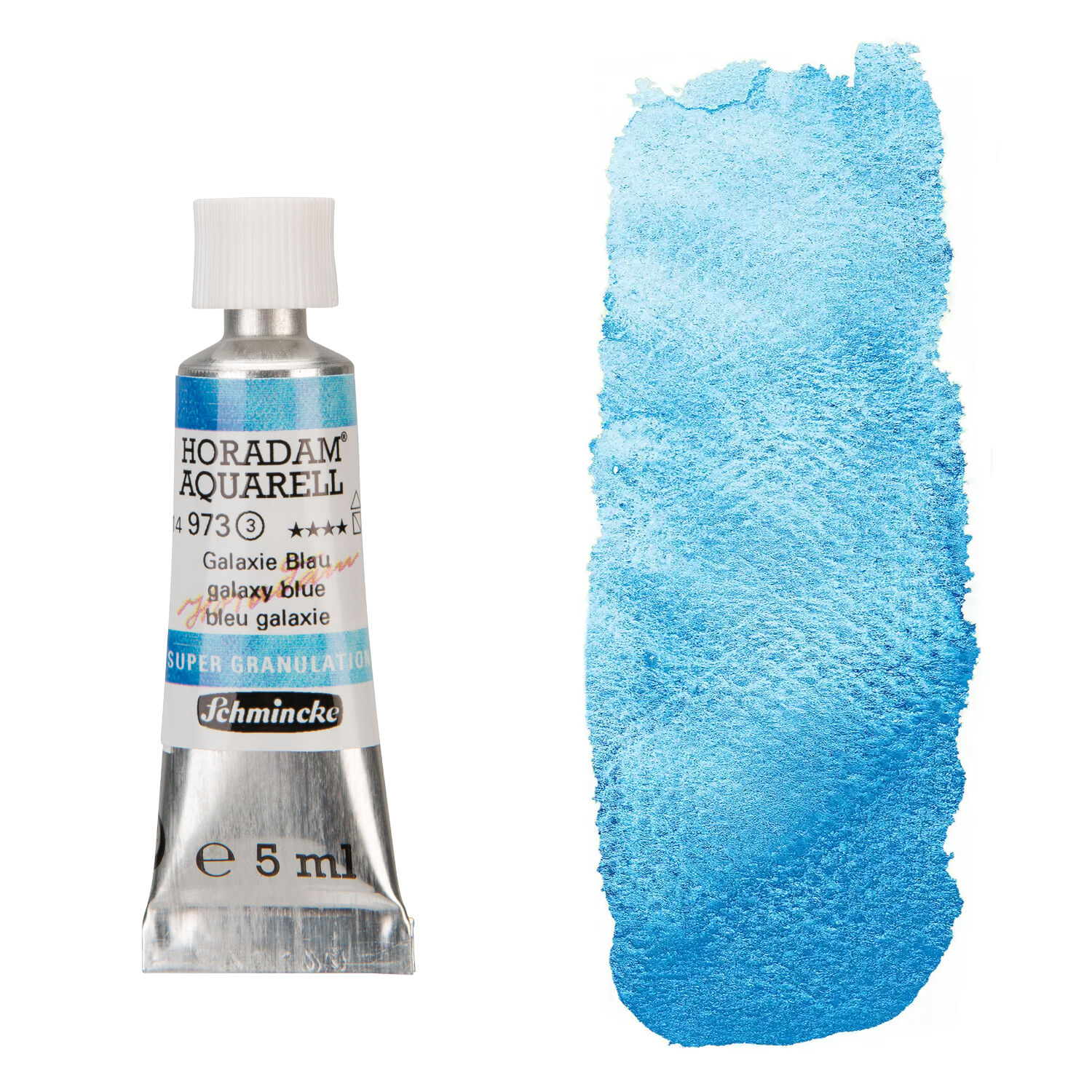 NEU Horadam Aquarell Super Granulation 5 ml, Galaxie Blau