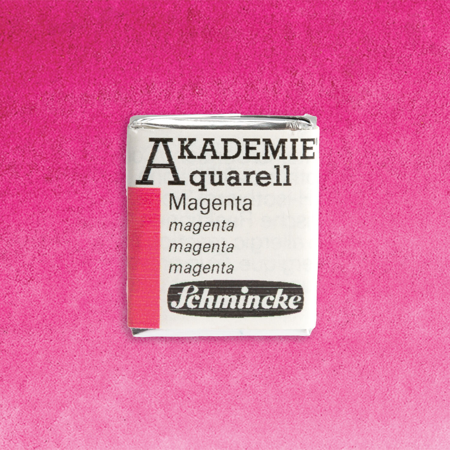 Akademie-Aquarellfarbe 1/2 Napf, Magenta
