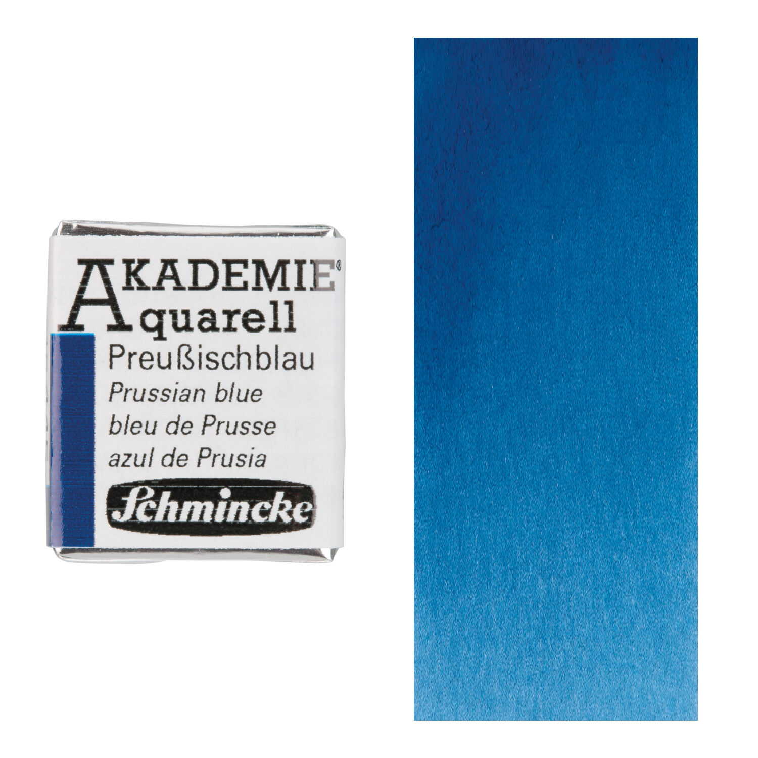 Akademie-Aquarellfarbe 1/2 Napf, Preußischblau