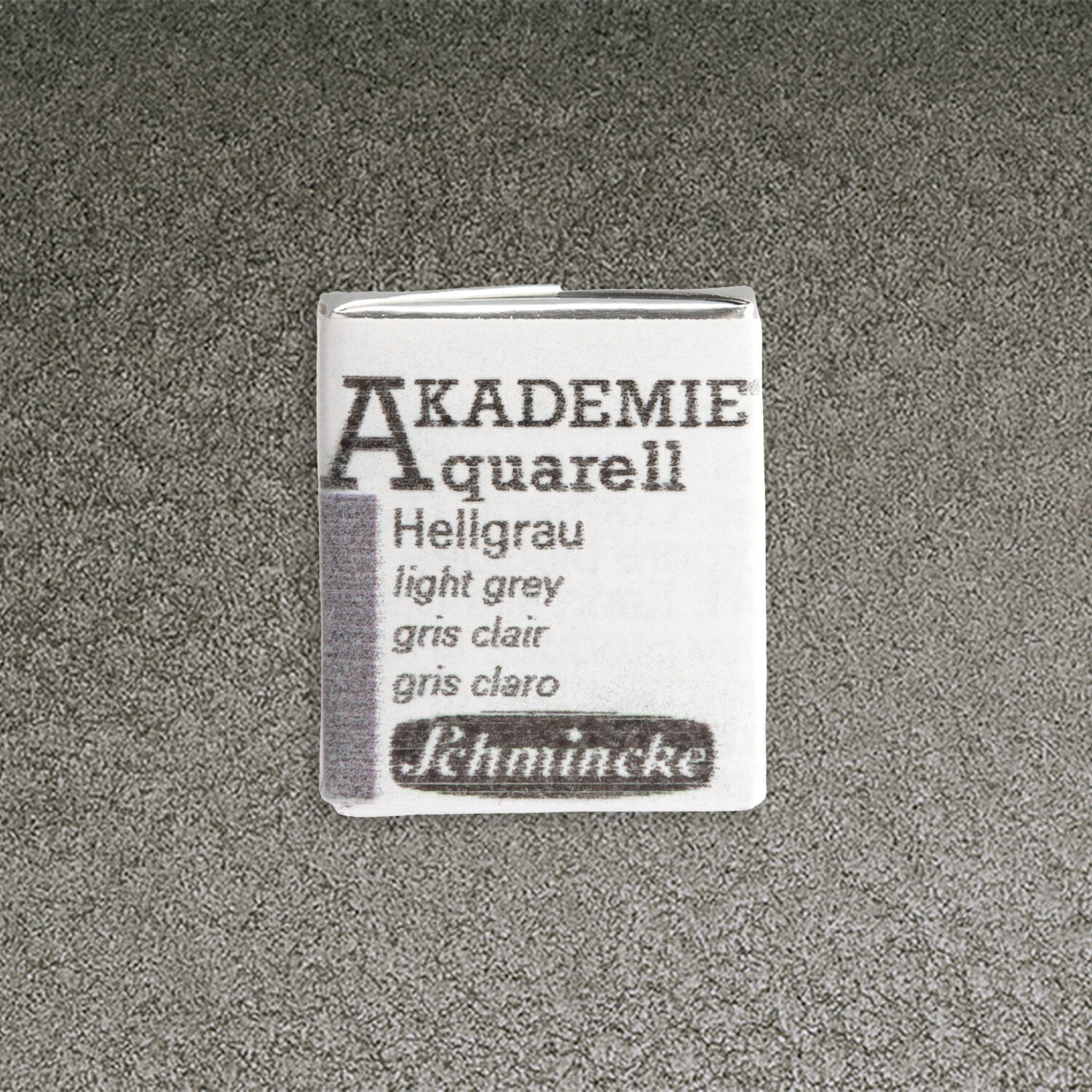 Akademie-Aquarellfarbe 1/2 Napf, Hellgrau