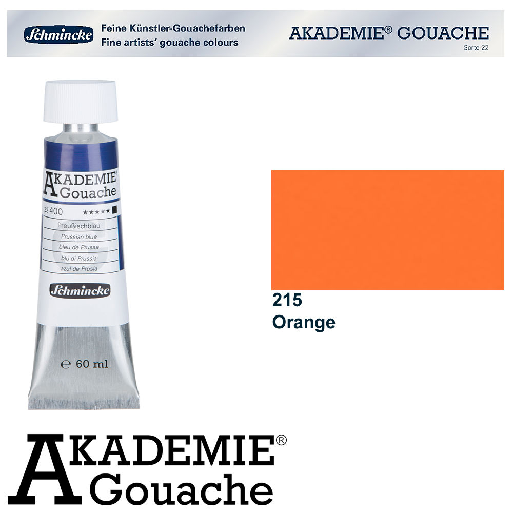 Schmincke Akademie Gouache, 60ml Orange