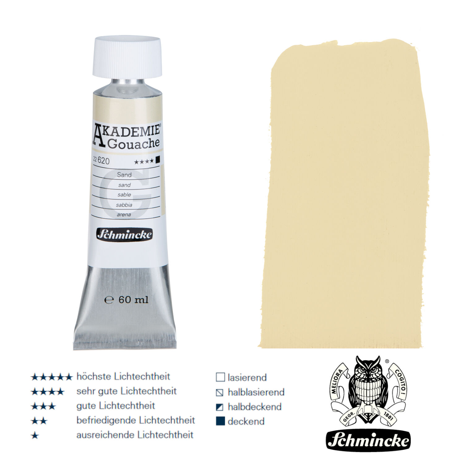 Schmincke Akademie Gouache, 60ml, Sand