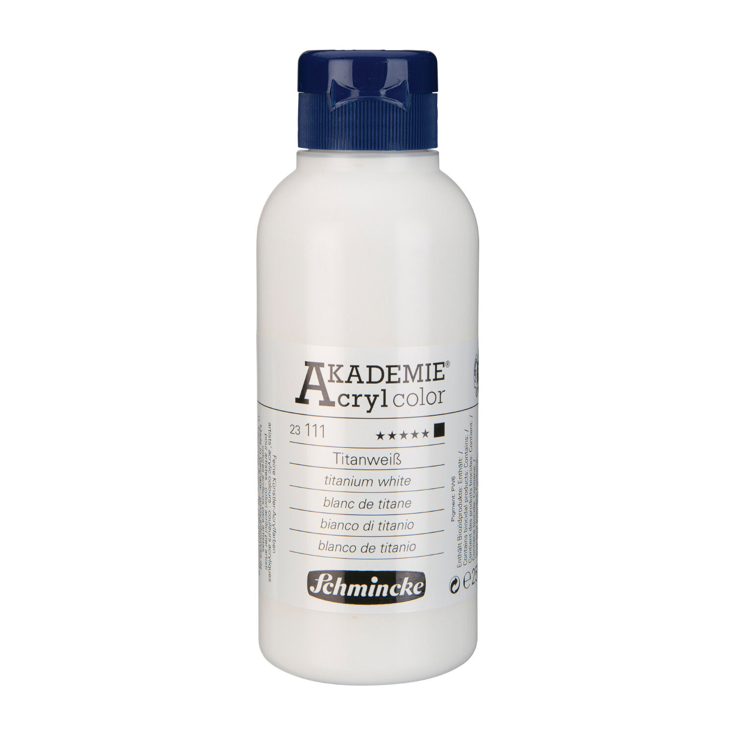 Akademie-Acryl 250ml, Titanwei