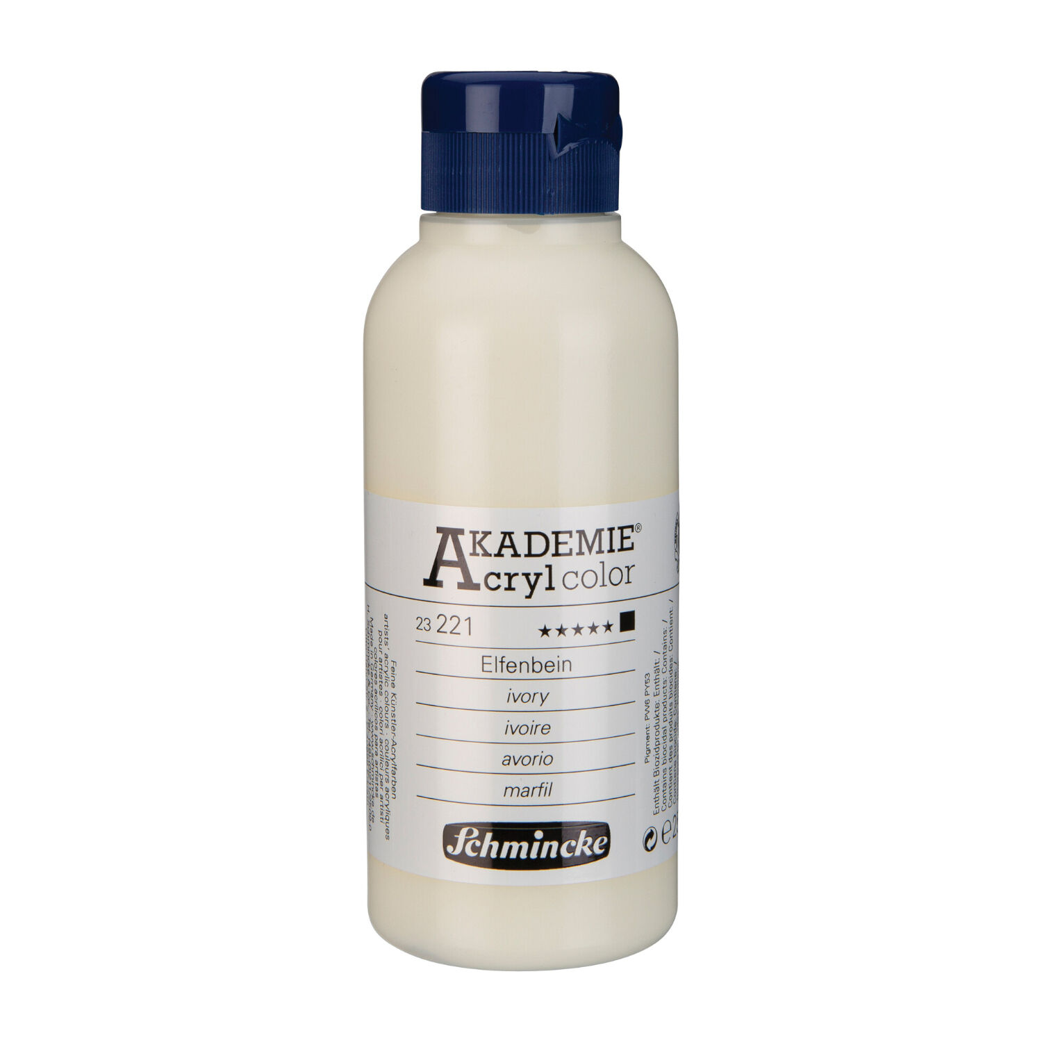 Akademie-Acryl 250ml, Elfenbein