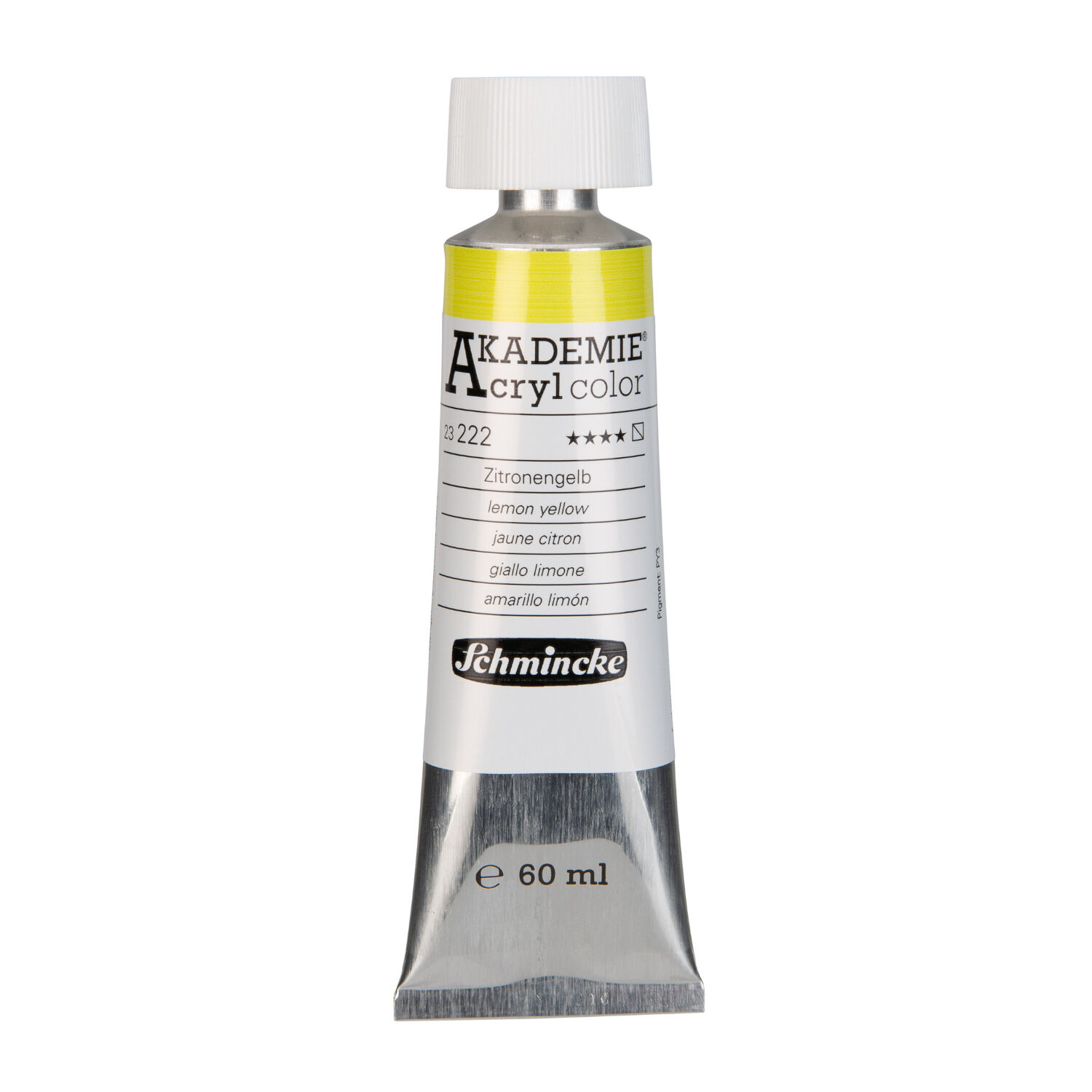 Akademie-Acryl 60ml, Zitrongelb