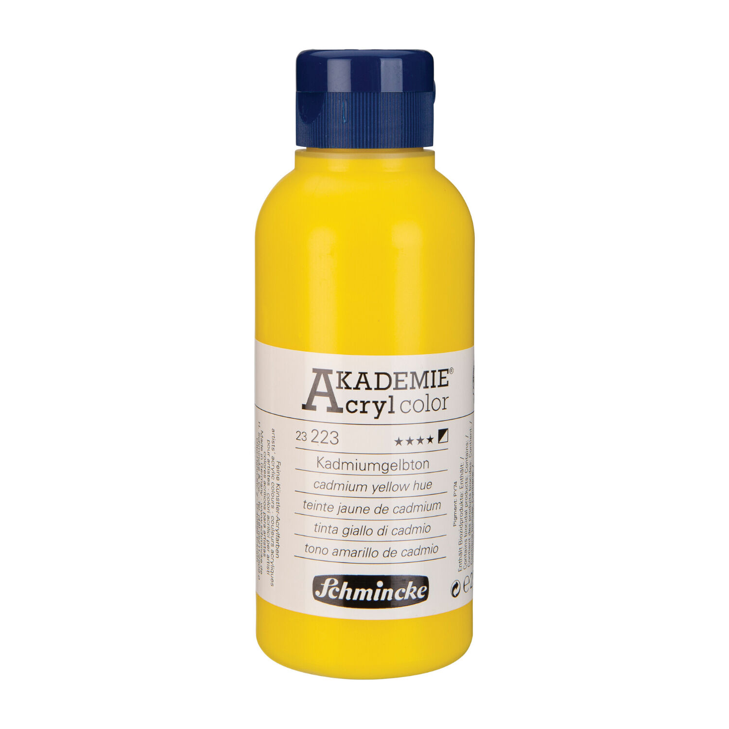 Akademie-Acryl 250ml, Kadmiumgelbton