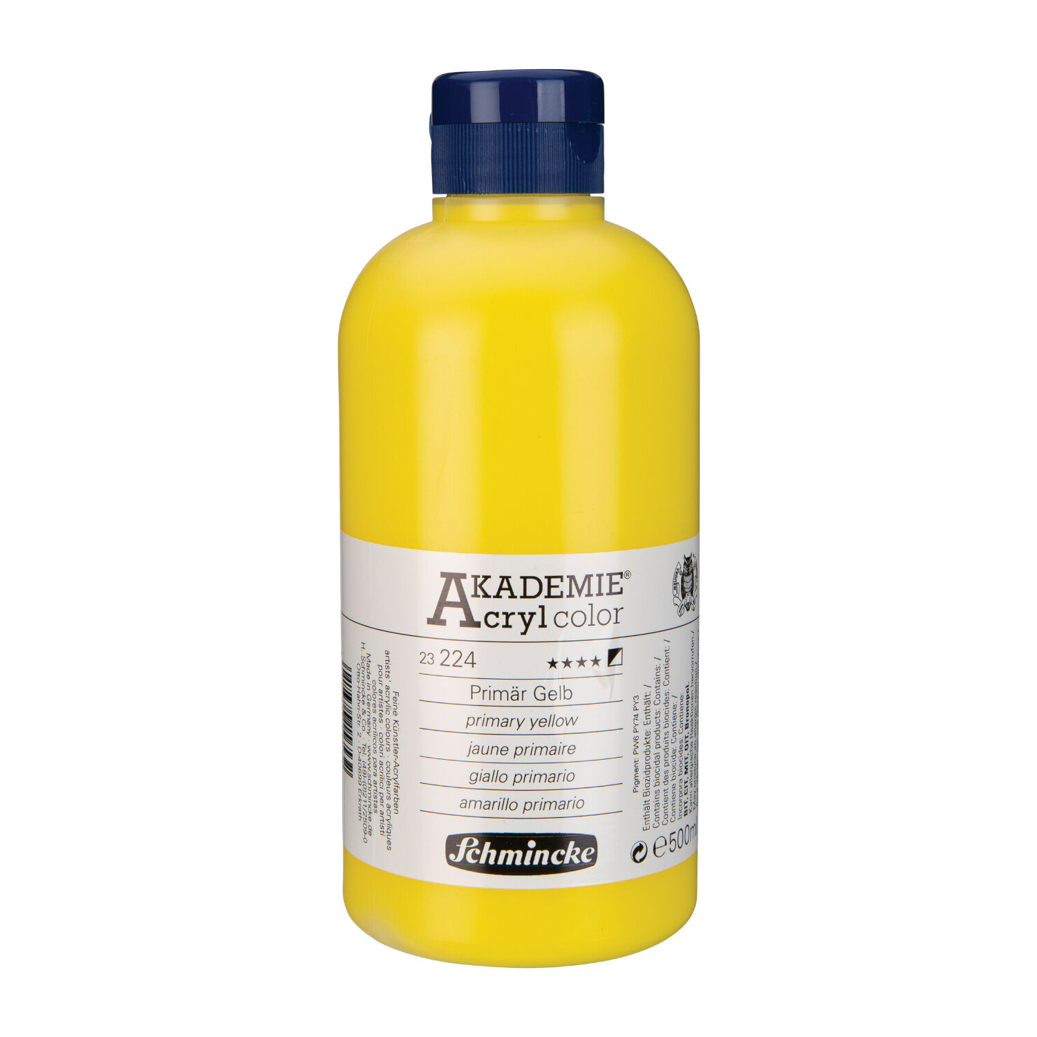 Akademie-Acryl 500ml, Primr Gelb