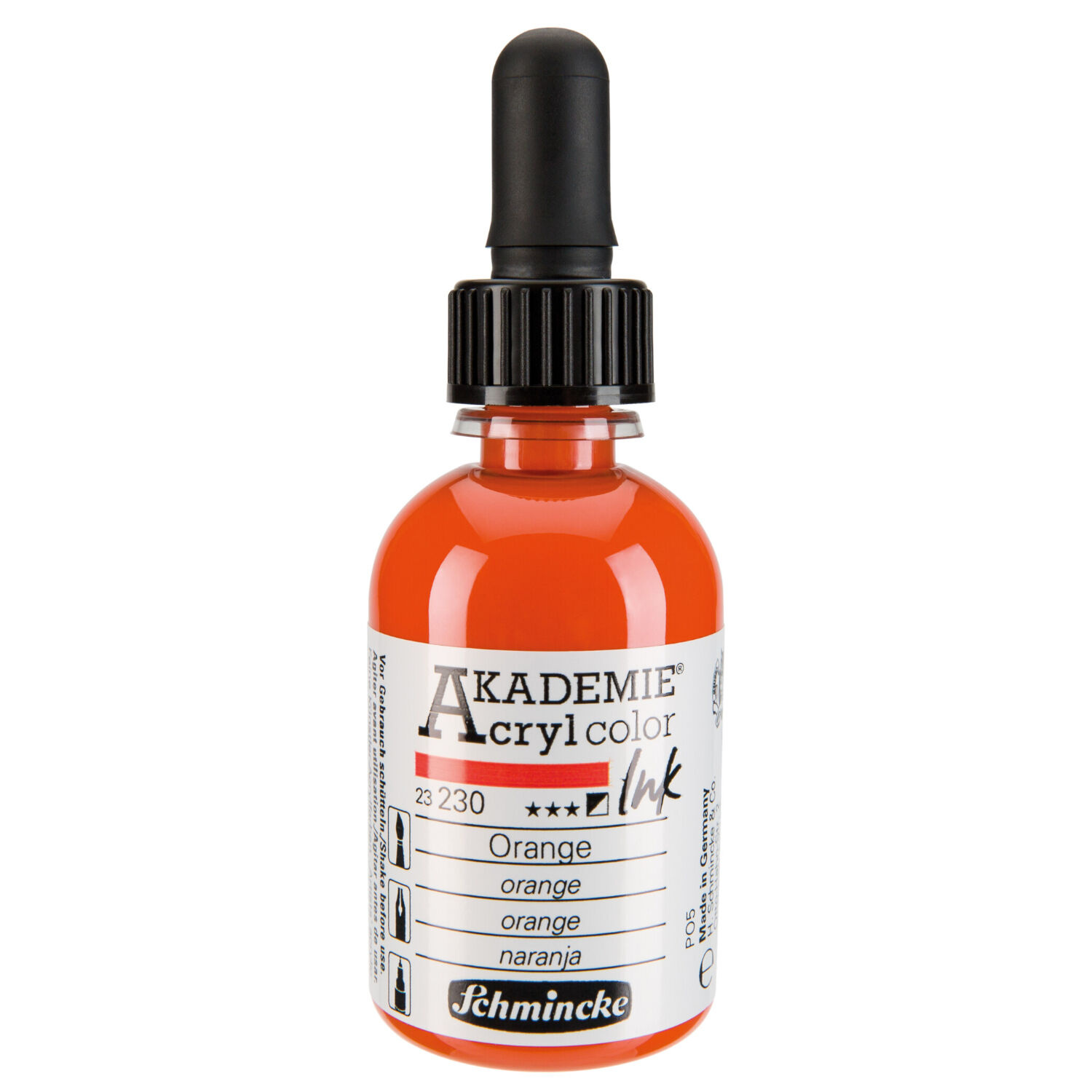 Schmincke Acryl Color Ink 50ml, Orange