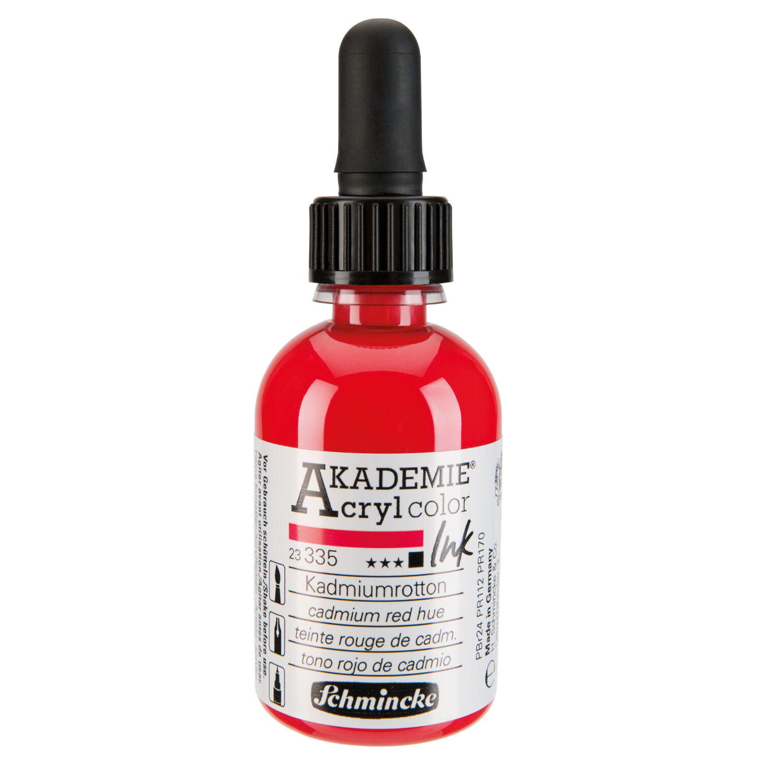 Schmincke Acryl Color Ink 50ml, Kadmiumrotton