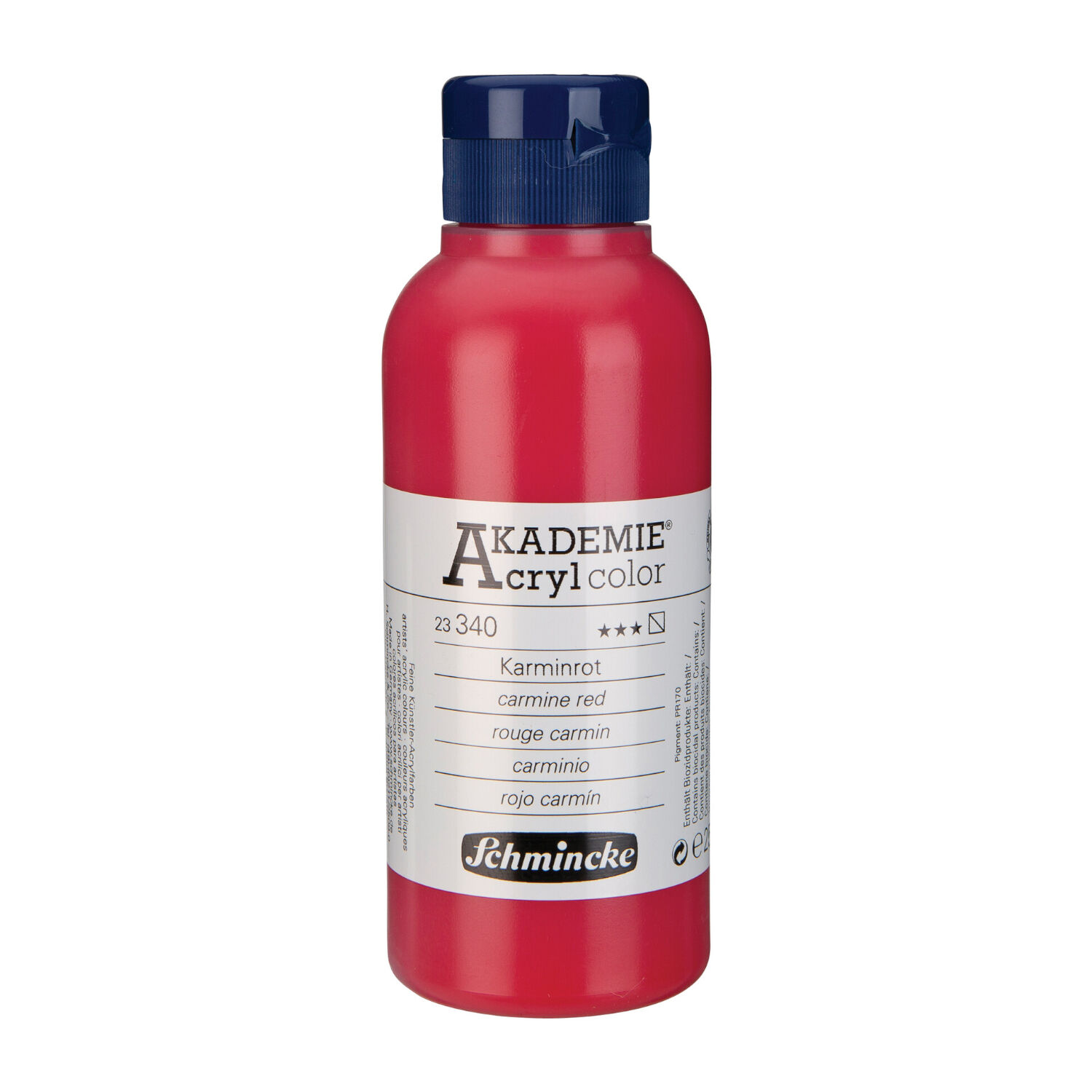 Akademie-Acryl 250ml, Karminrot