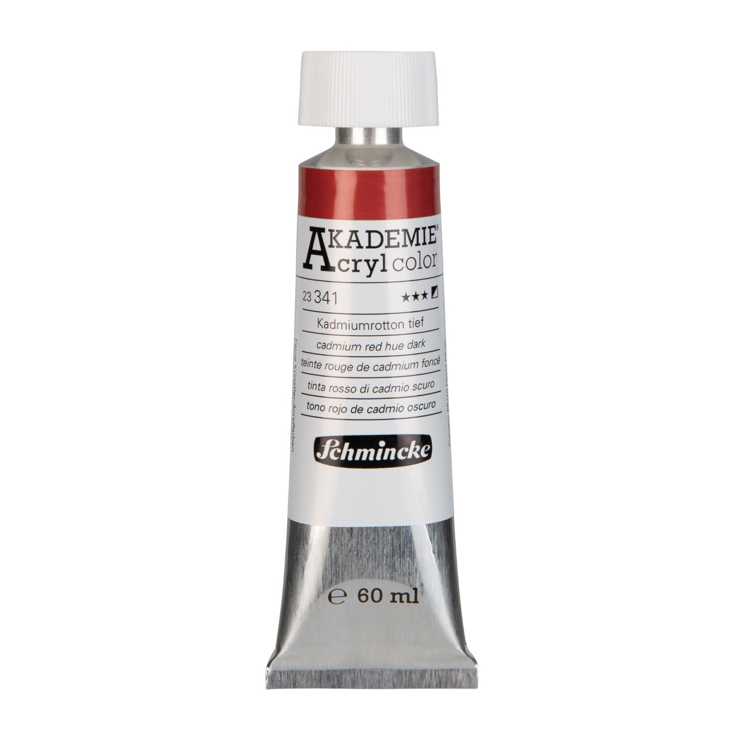 Akademie-Acryl 60ml, Kadmiumrotton tief