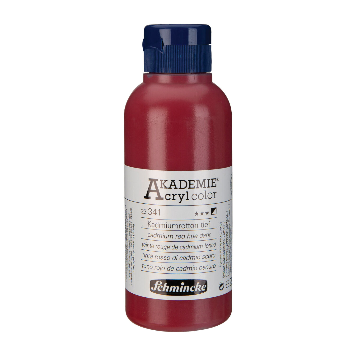 Akademie-Acryl 250ml, Kadmiumrotton tief