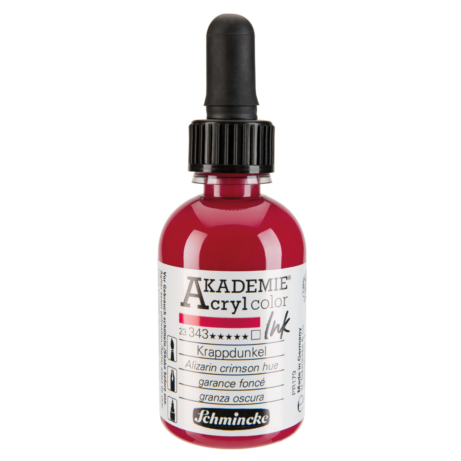 Schmincke Acryl Color Ink 50ml, Krappdunkel