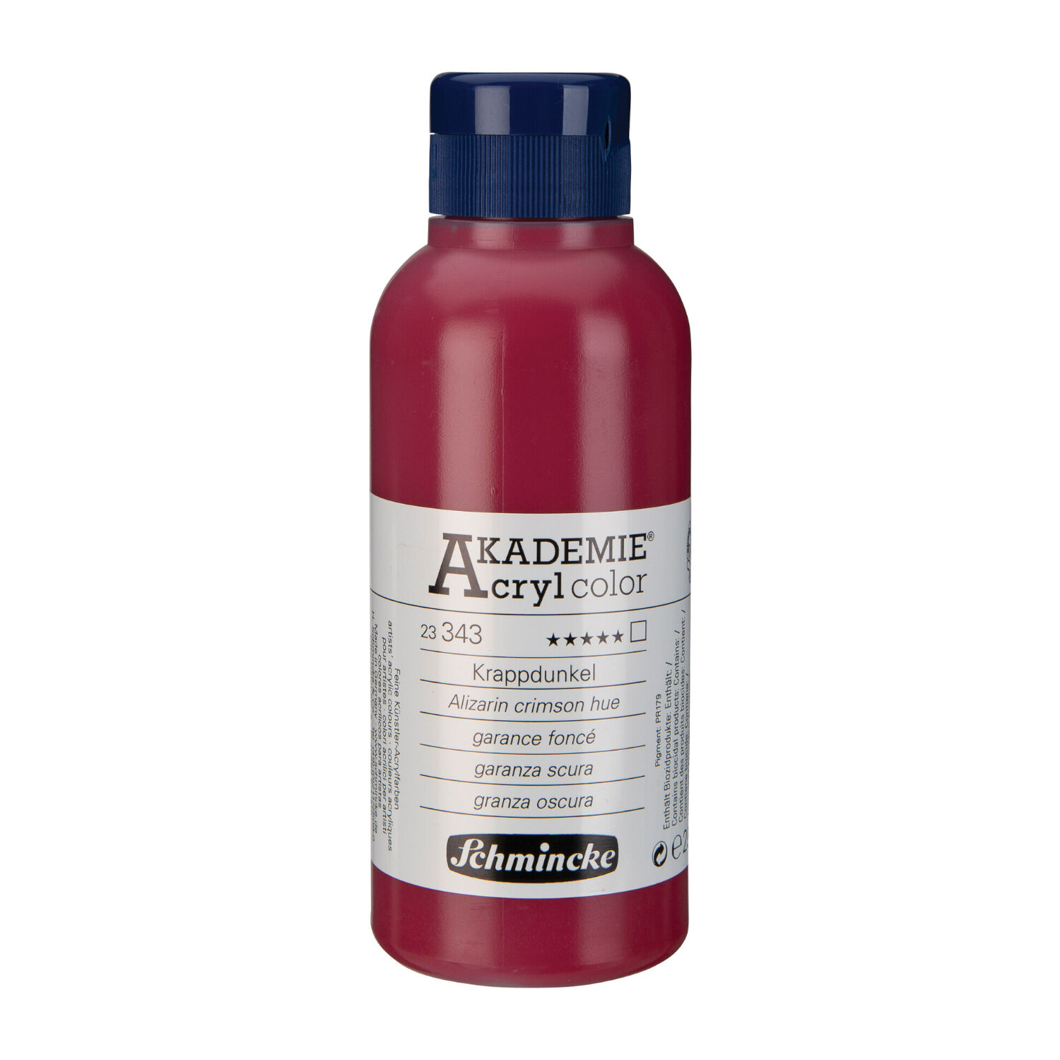 Akademie-Acryl 250ml, Krappdunkel
