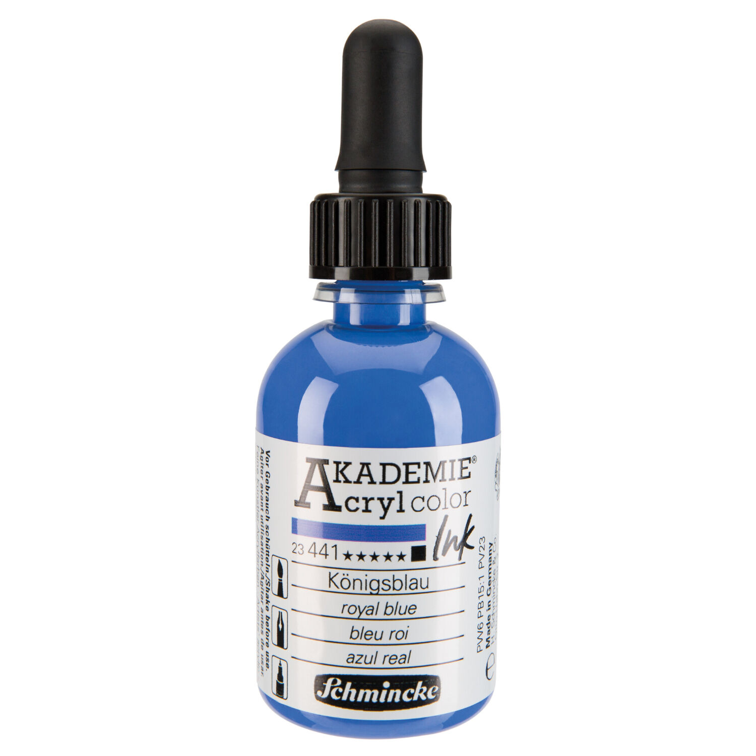 Schmincke Acryl Color Ink 50ml, Knigsblau