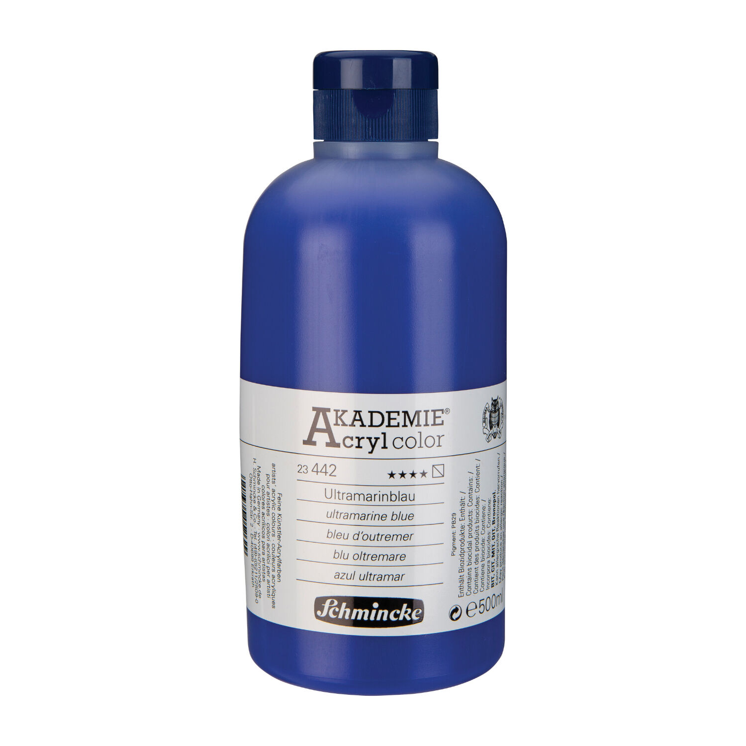 Akademie-Acryl 500ml, Ultramarinblau