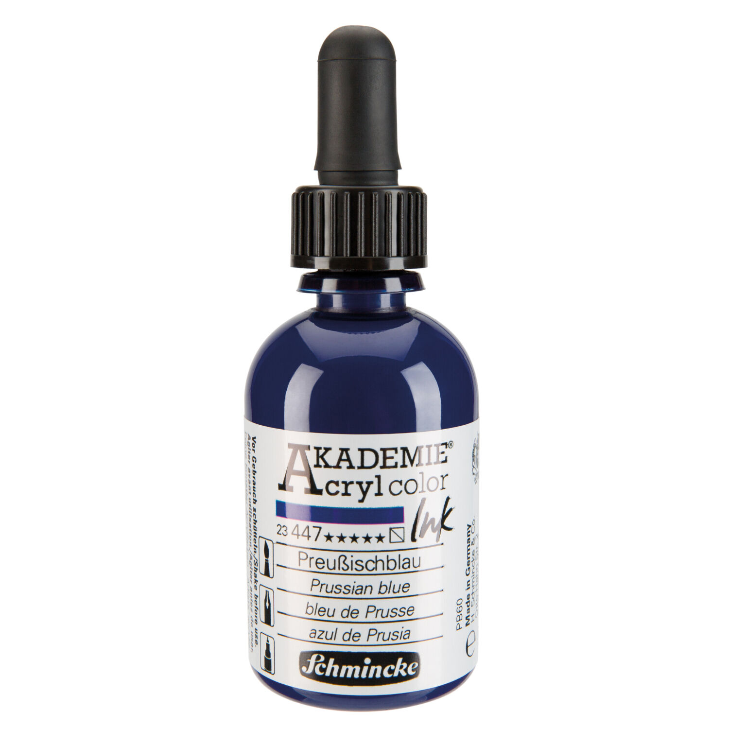 Schmincke Acryl Color Ink 50ml, Preuischblau