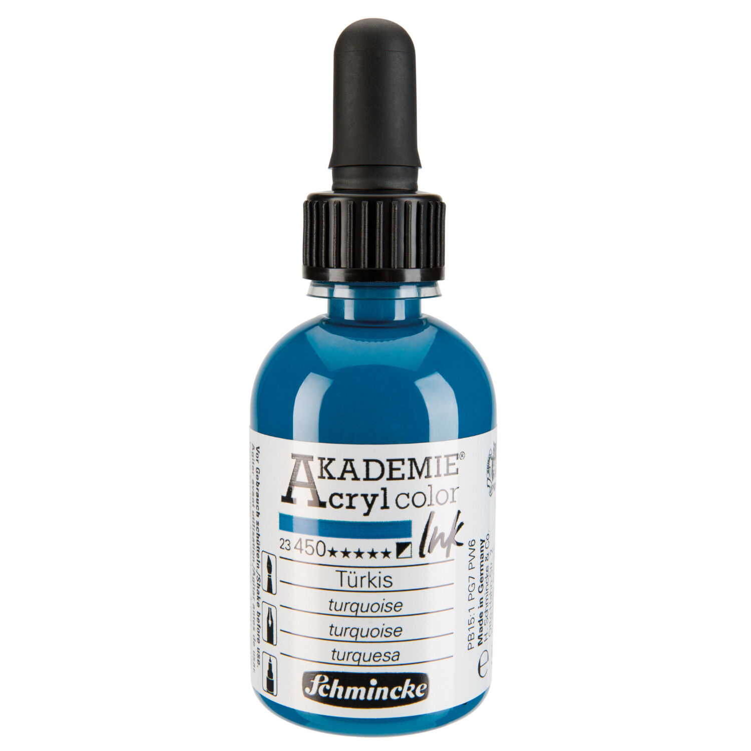 Schmincke Acryl Color Ink 50ml, Trkis