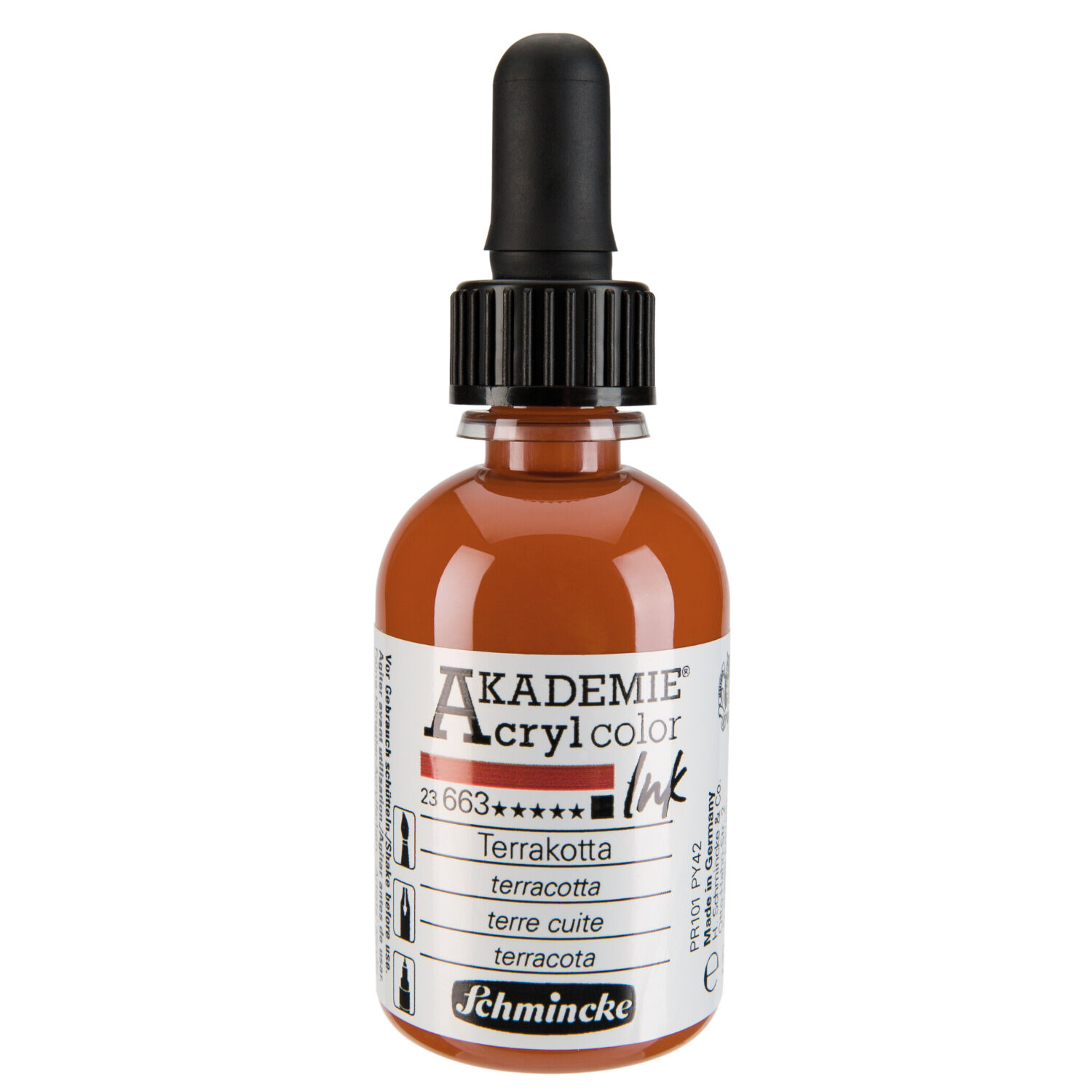 Schmincke Acryl Color Ink 50ml, Terrakotta