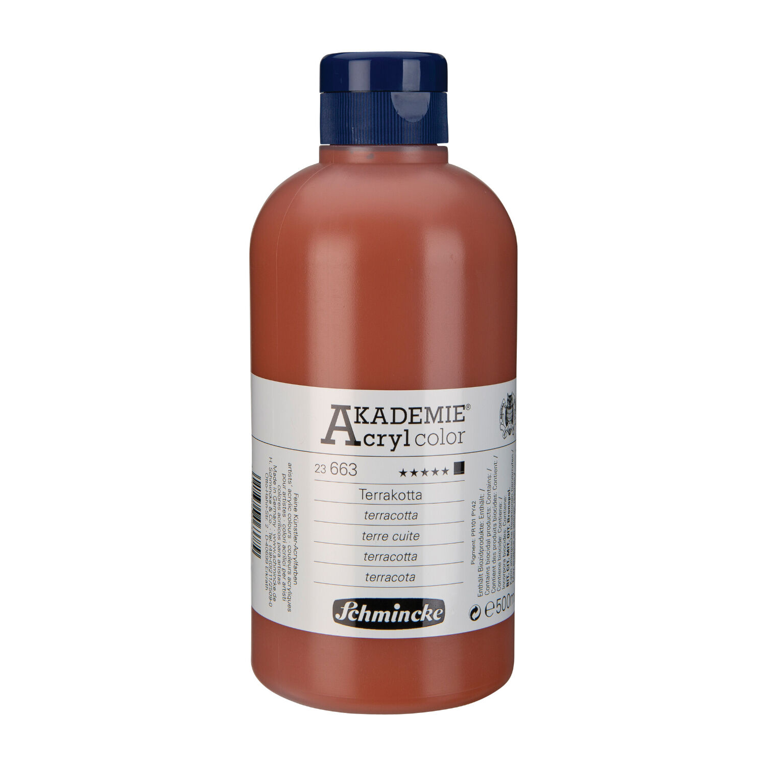 Akademie-Acryl 500ml, Terracotta