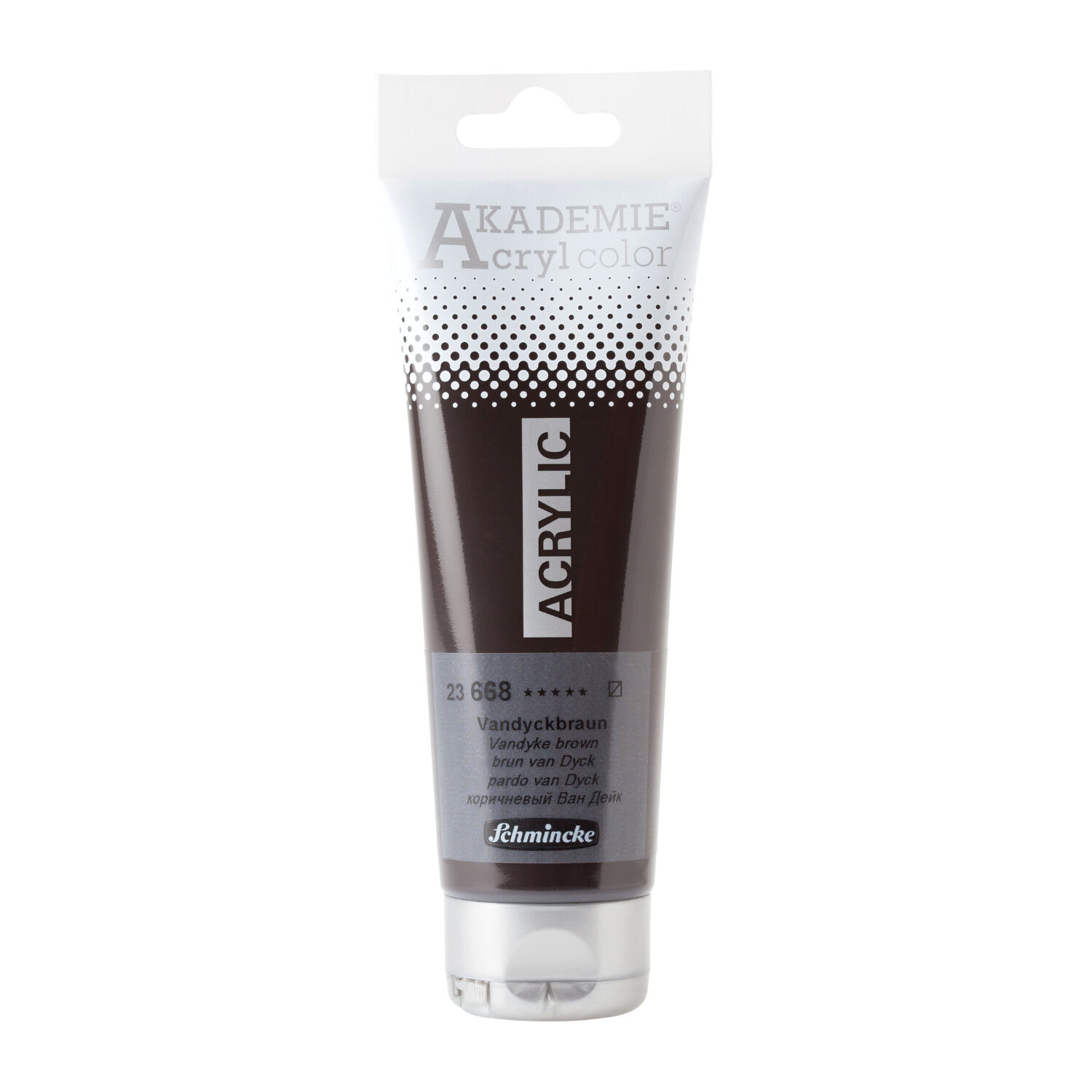 Akademie-Acryl 120ml, Vandyckbraun