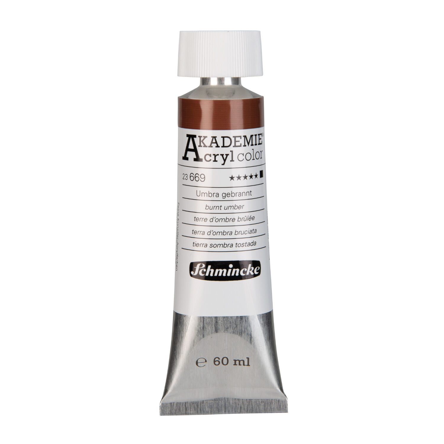 Akademie-Acryl 60ml, Umbra gebrannt