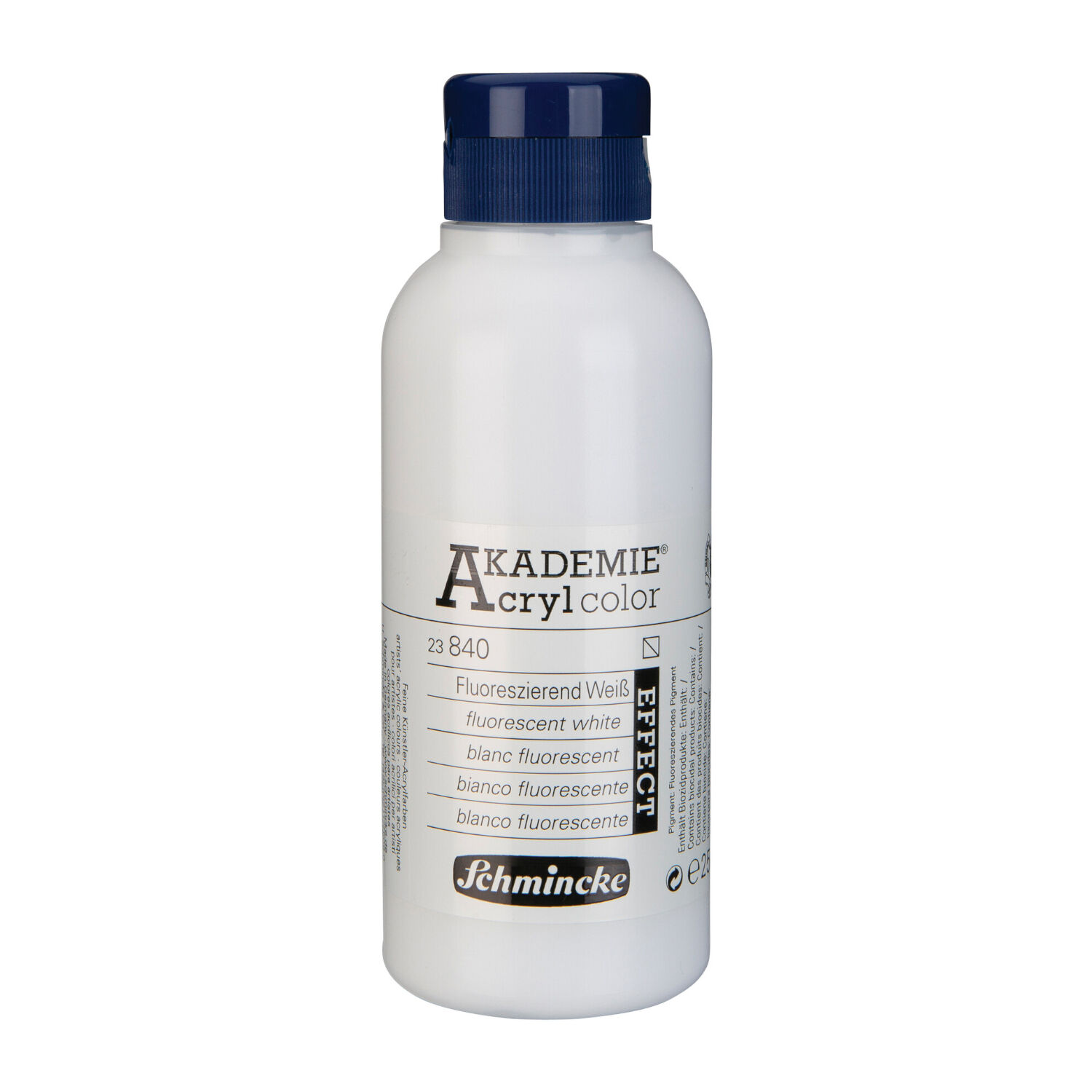 AKADEMIE Acryl color, Fluoreszierend Wei, 250 ml
