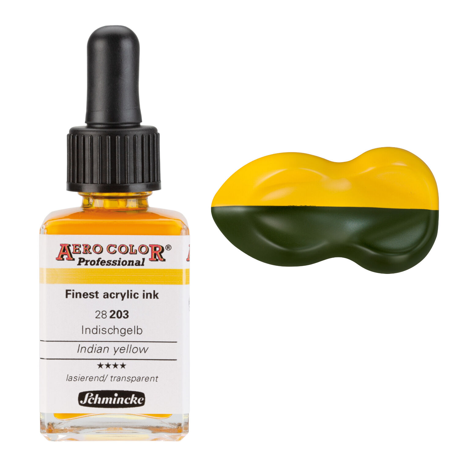 AERO COLOR Airbrushfarbe 28ml Indischgelb