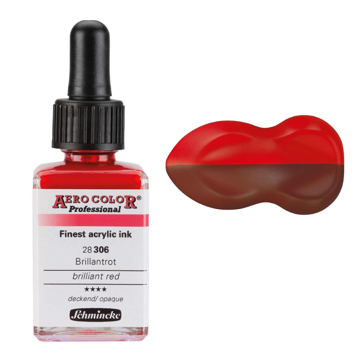 AERO COLOR Professional, Brillantrot, 28 ml