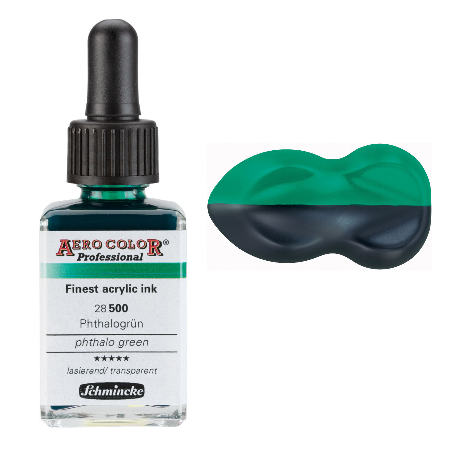 AERO COLOR Airbrushfarbe 28ml Phtalogrün