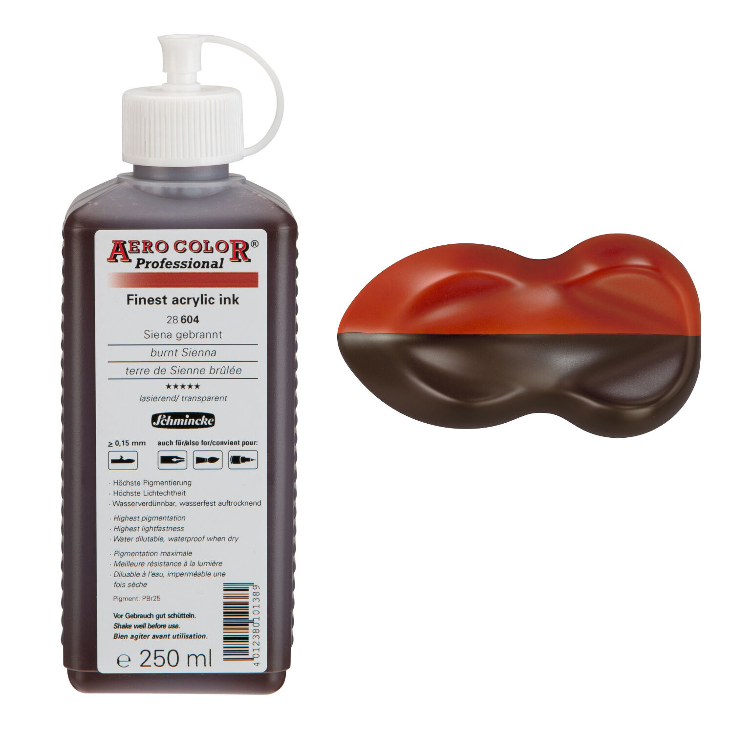 AERO COLOR Professional, Siena gebrannt, 250 ml